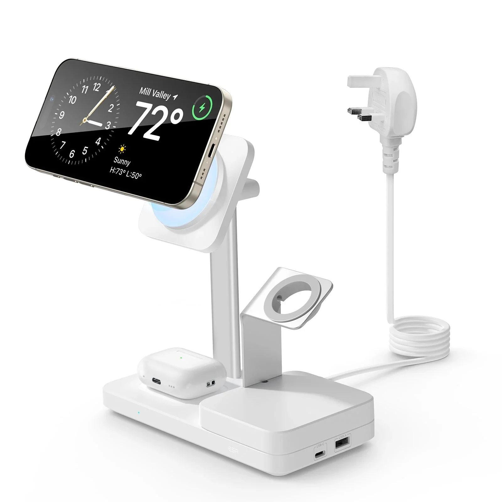 65W 5-in-1 Charging Station (HaloLock) - UK Plug - Image 6