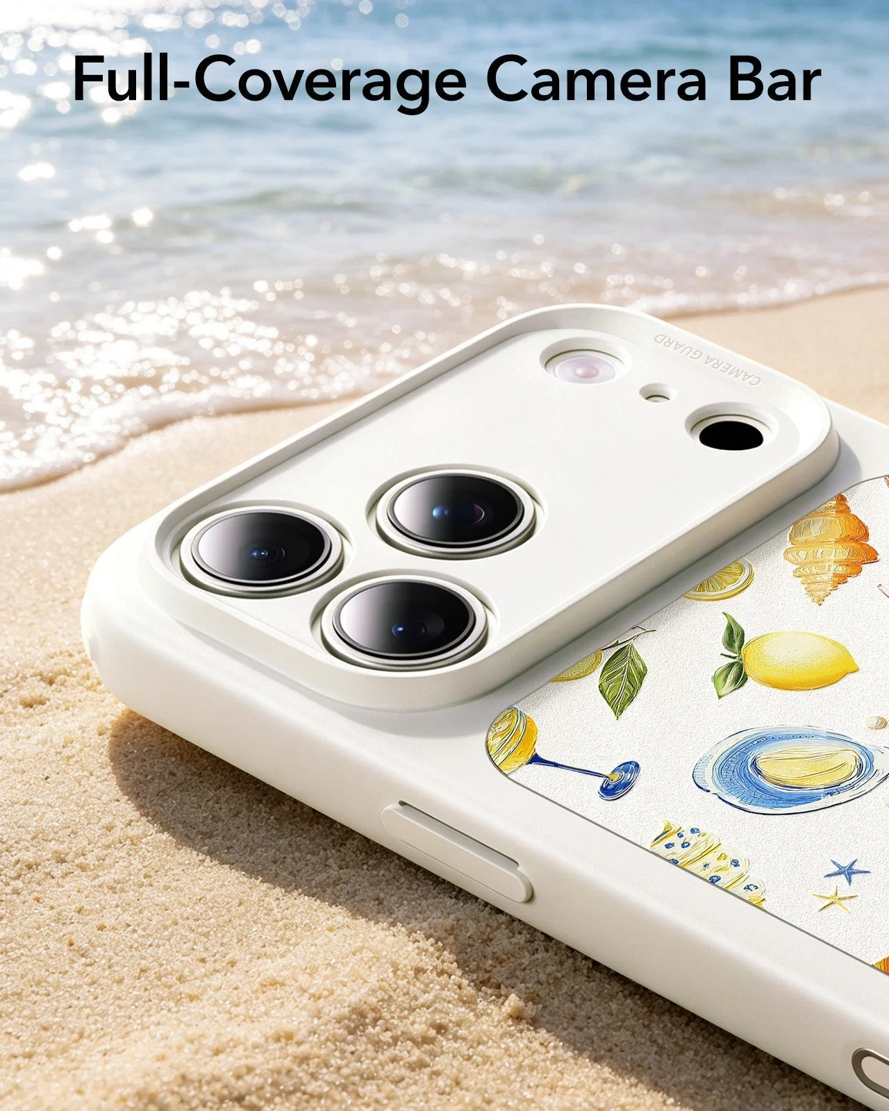 iPhone 17 Pro Max Classic Hybrid Magnetic Case (Camera Control) - Coastal Summer - Image 4