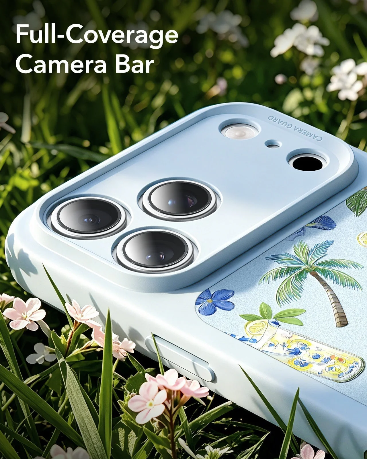 iPhone 17 Pro Max Classic Hybrid Magnetic Case (Camera Control) - Tropical Paradise - Image 4