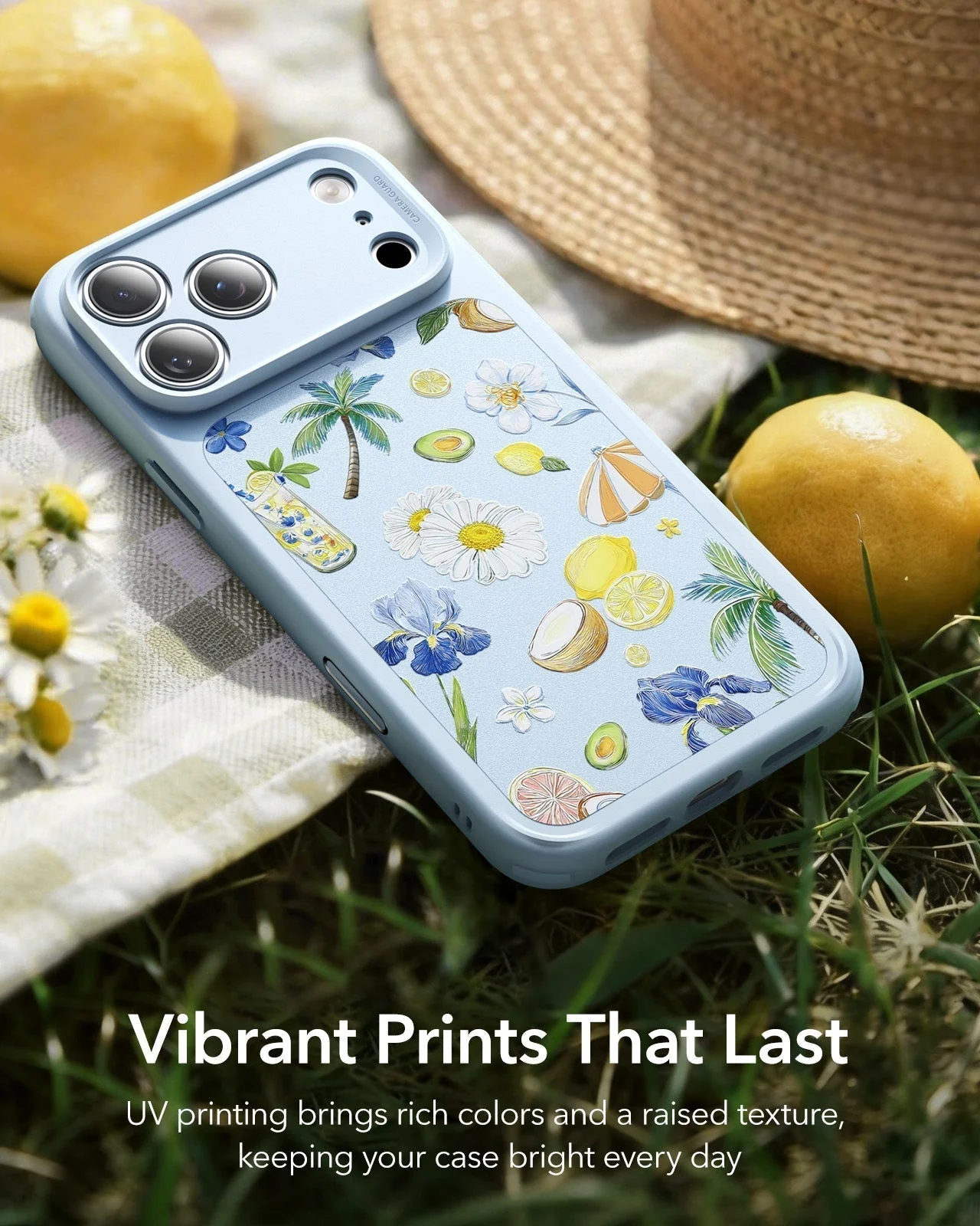iPhone 17 Pro Max Classic Hybrid Magnetic Case (Camera Control) - Tropical Paradise - Image 7