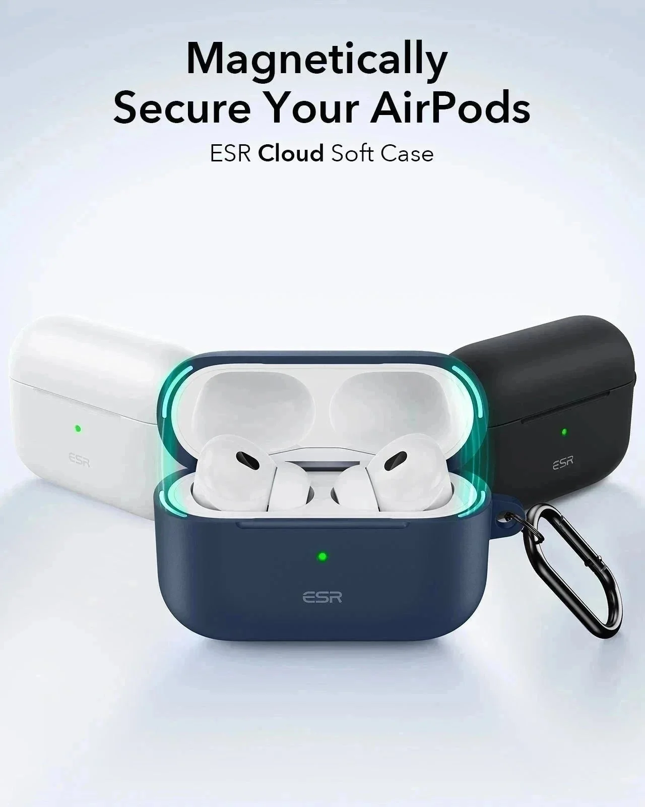 AirPods Pro (2023/2022/2019) Cloud Soft Case - Brilliant White - Image 3