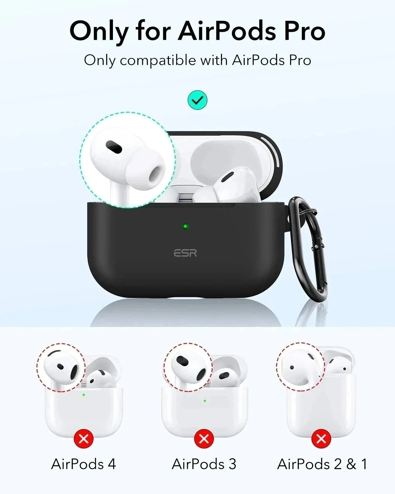 AirPods Pro (2023/2022/2019) Cloud Soft Case - Red - Image 2