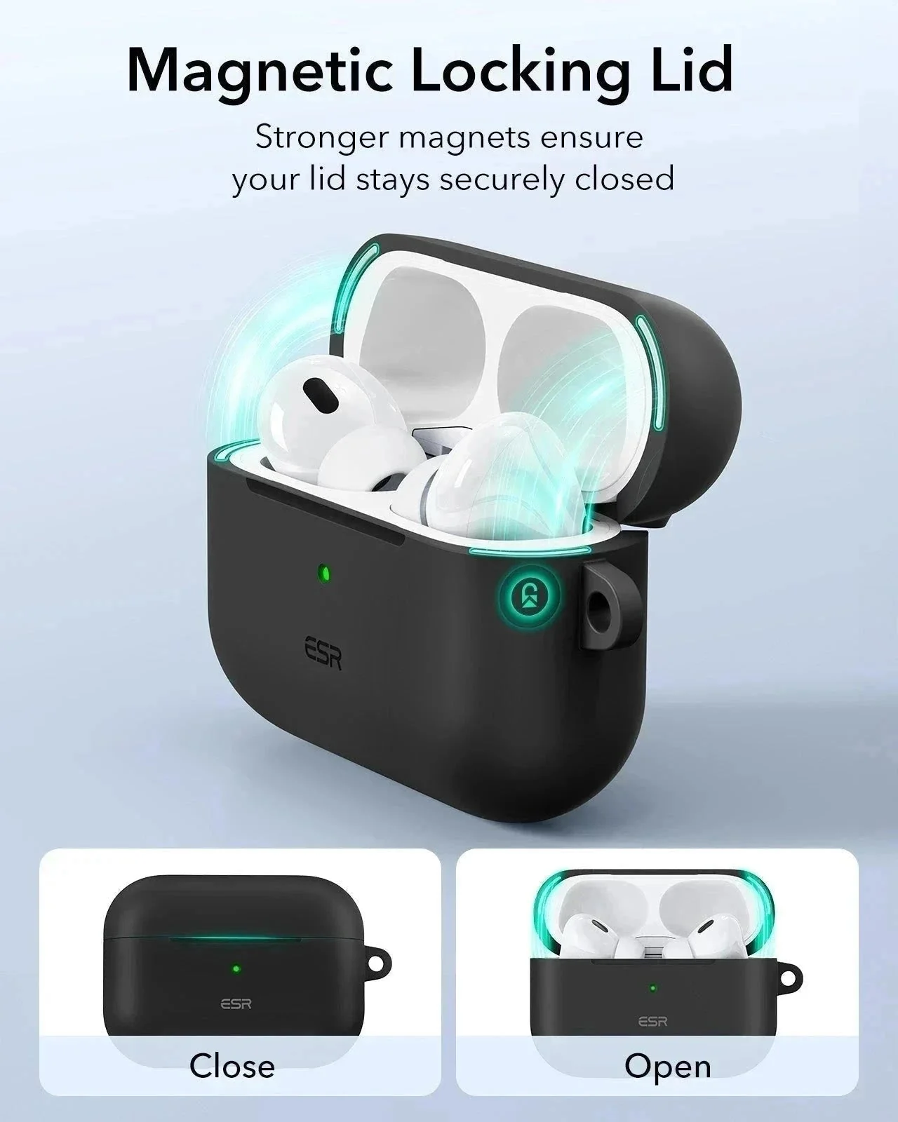 AirPods Pro (2023/2022/2019) Cloud Soft Case (HaloLock) - Navy Blue - Image 4