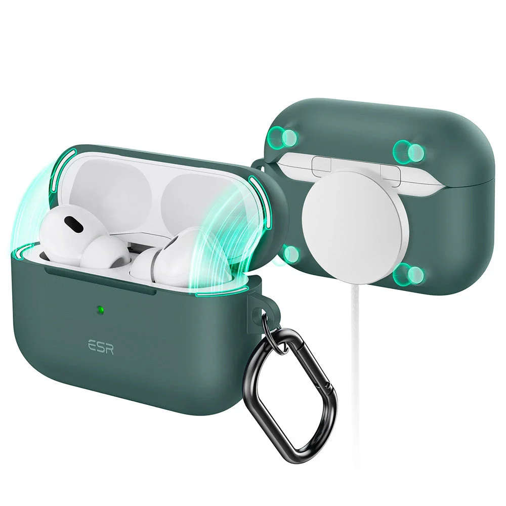 AirPods Pro (2023/2022/2019) Cloud Soft Case (HaloLock) - Green