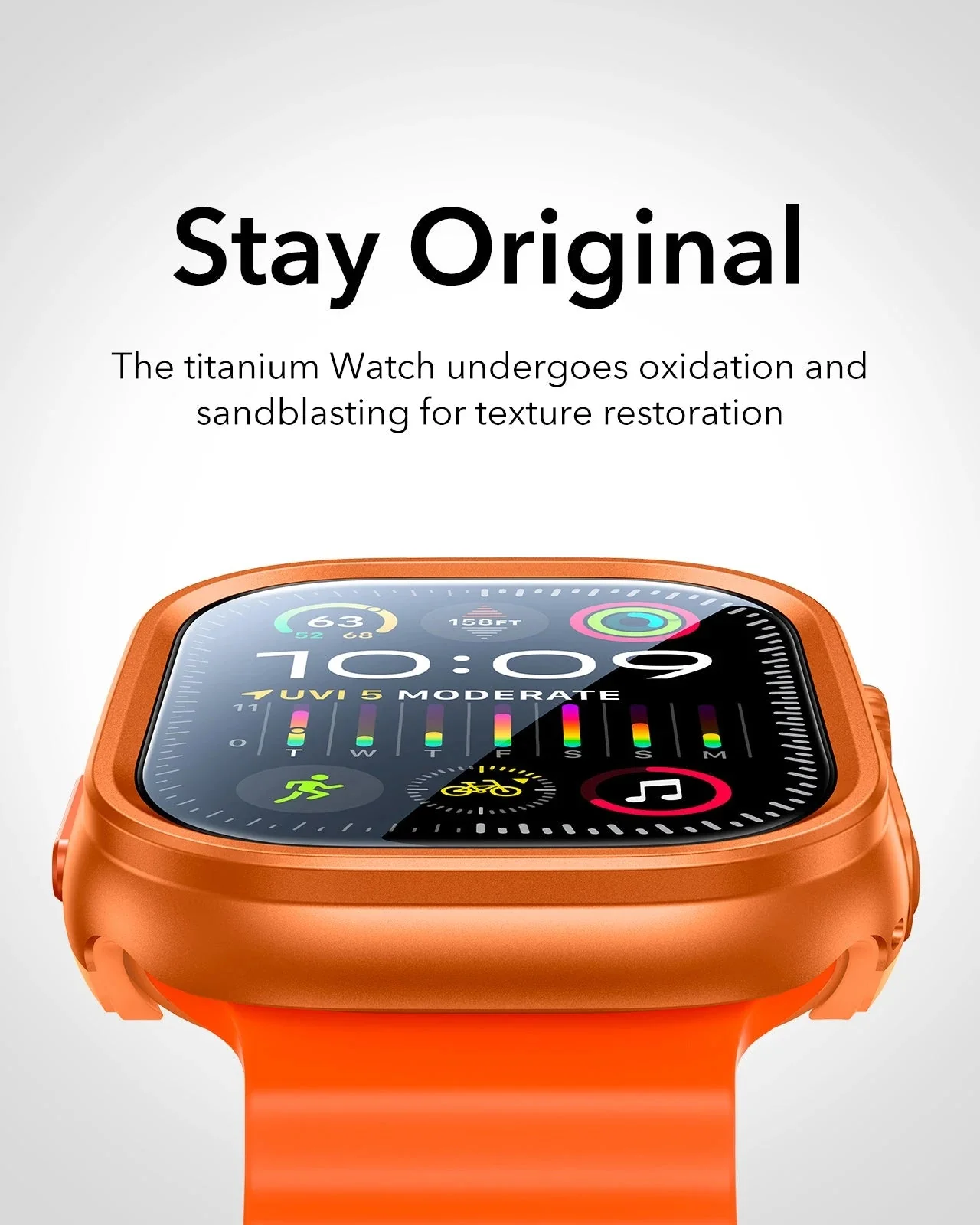 Apple Watch Ultra Armorite Protection Set - Titanium - Image 5