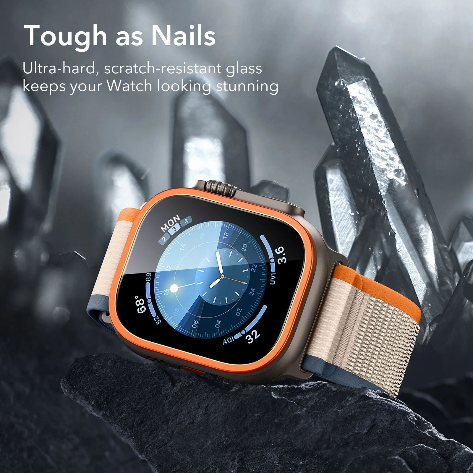 Apple Watch Ultra Armorite Screen Protector - Titanium - Image 9