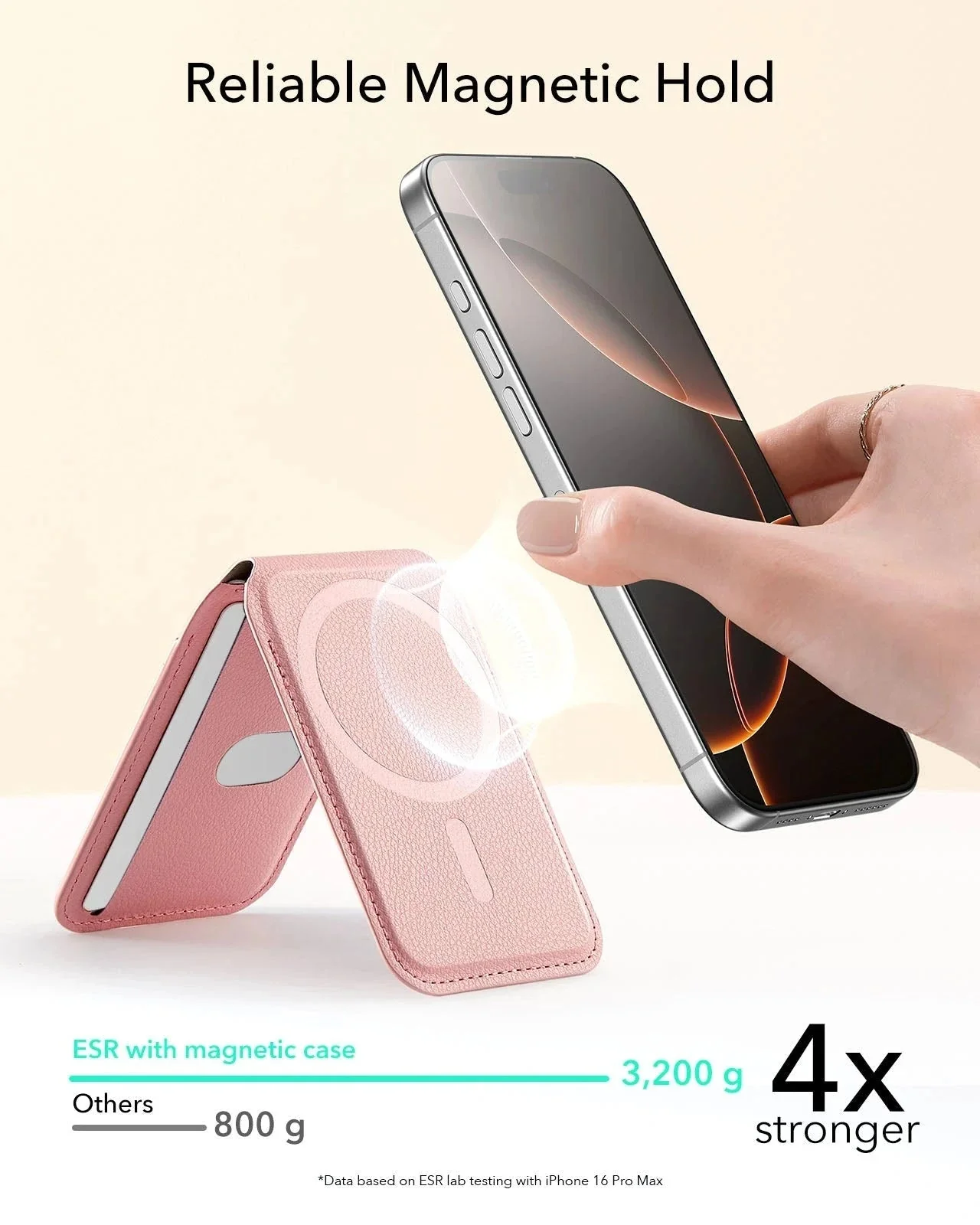 Aura Wallet Stand (HaloLock) - Lavender - Image 4