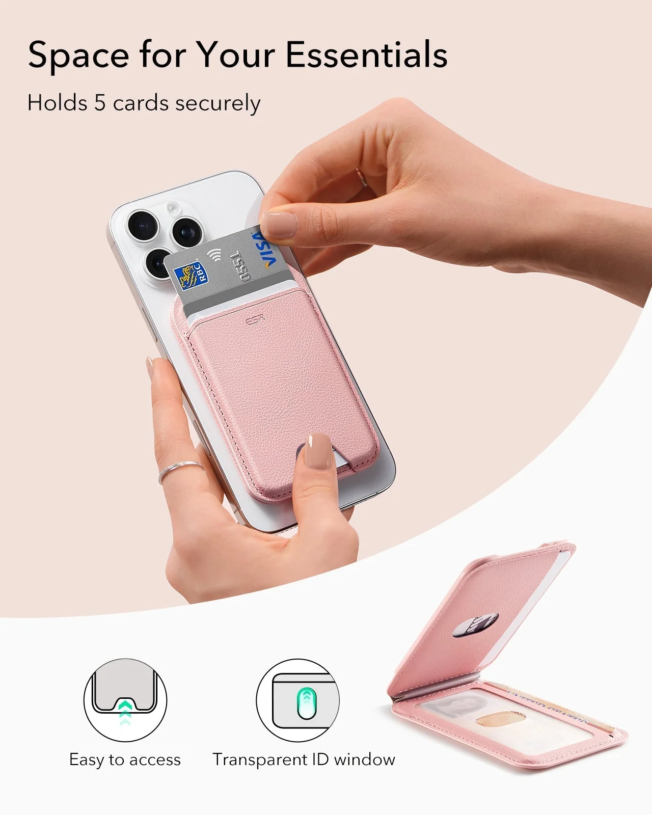 Aura Wallet Stand (HaloLock) - Lavender - Image 6