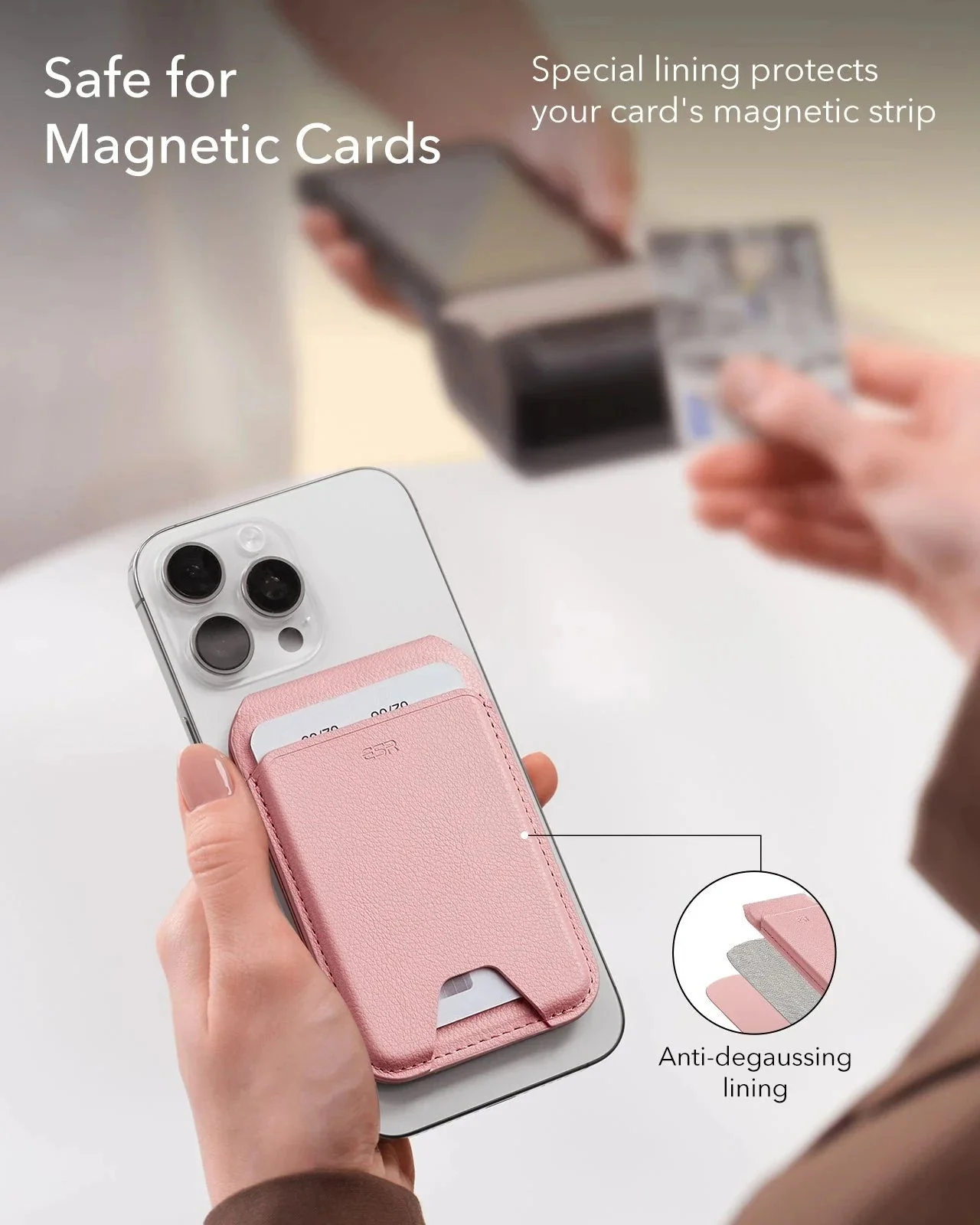Aura Wallet Stand (HaloLock) - Lavender - Image 8