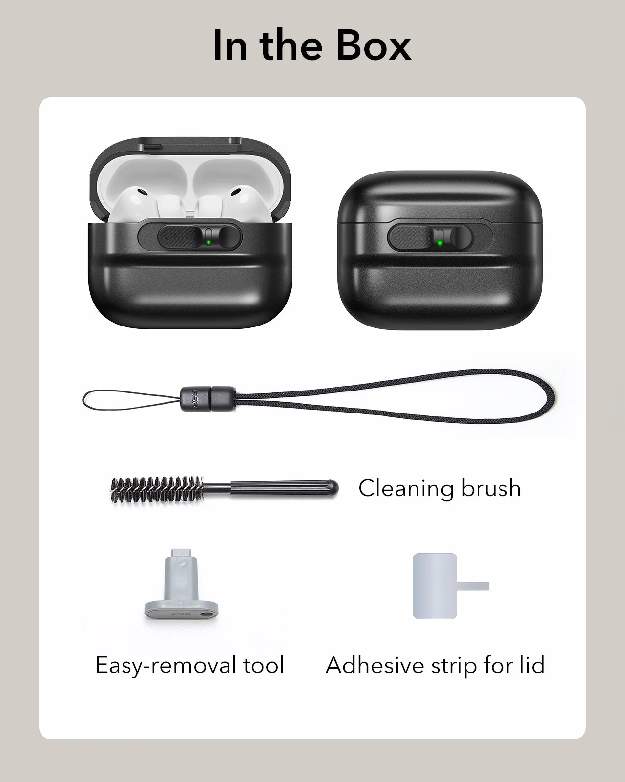 25W CryoBoost Foldable 3-in-1 Magnetic Charger and AirPods Pro 3 Pulse FlickLock Case Bundle – US Plug-Black - Image 16