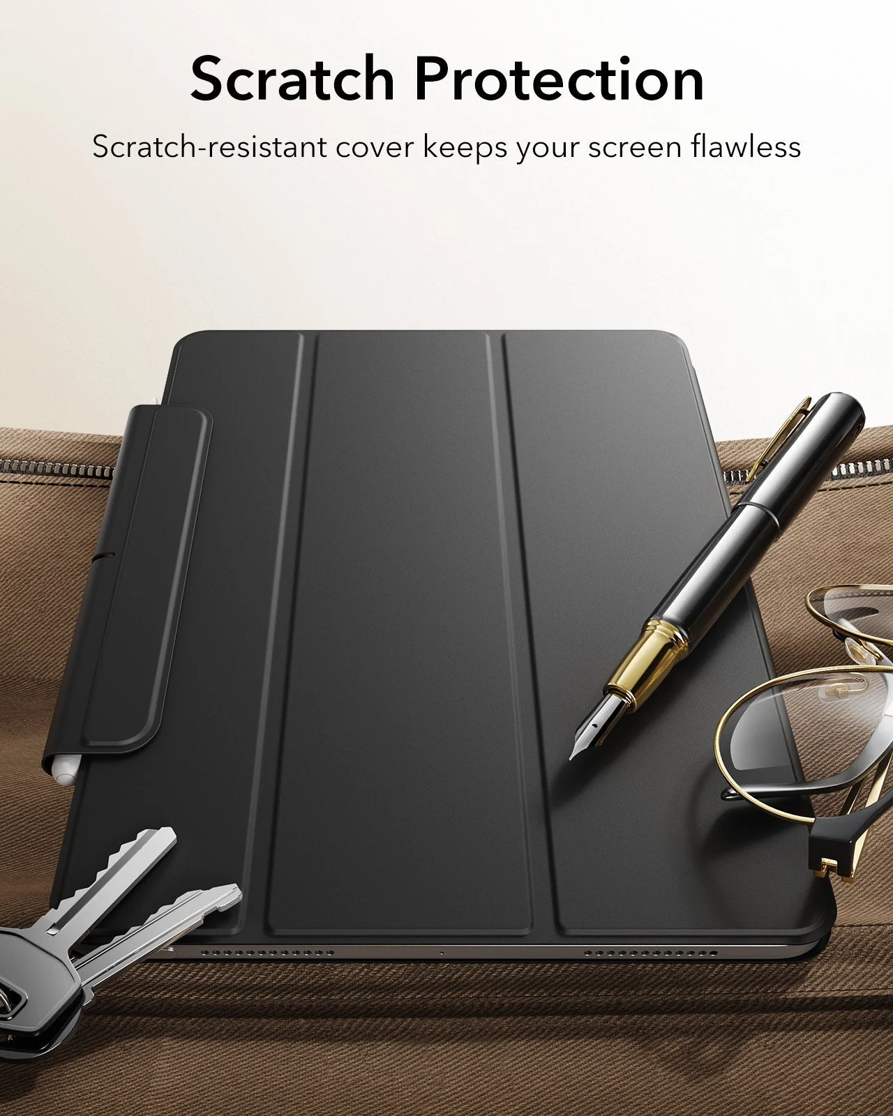 iPad Air 11" (M4) 2026 Rebound Magnetic Case - Black - Image 9
