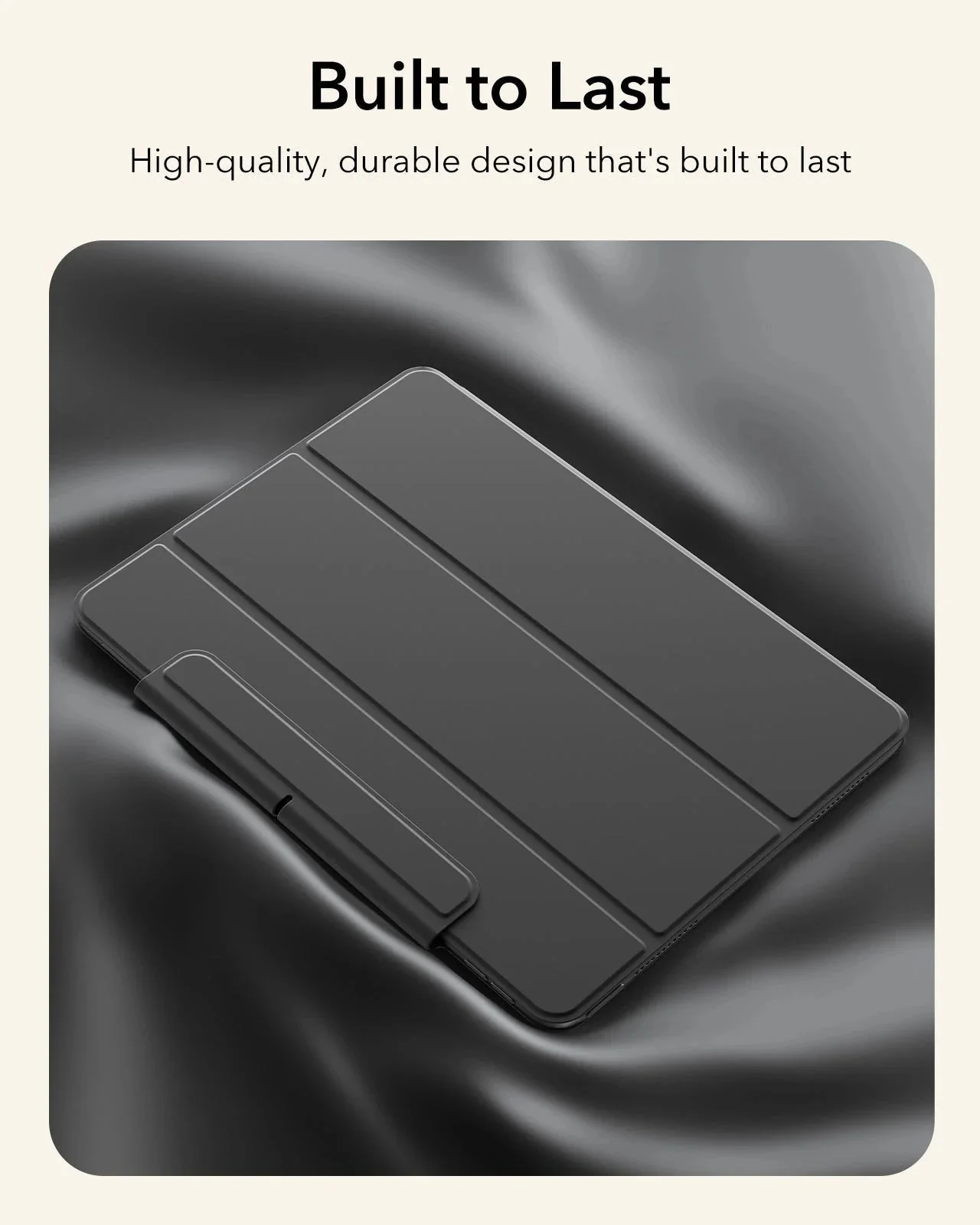 iPad Air 13" (M4) 2026 Rebound Magnetic Case - Black - Image 7