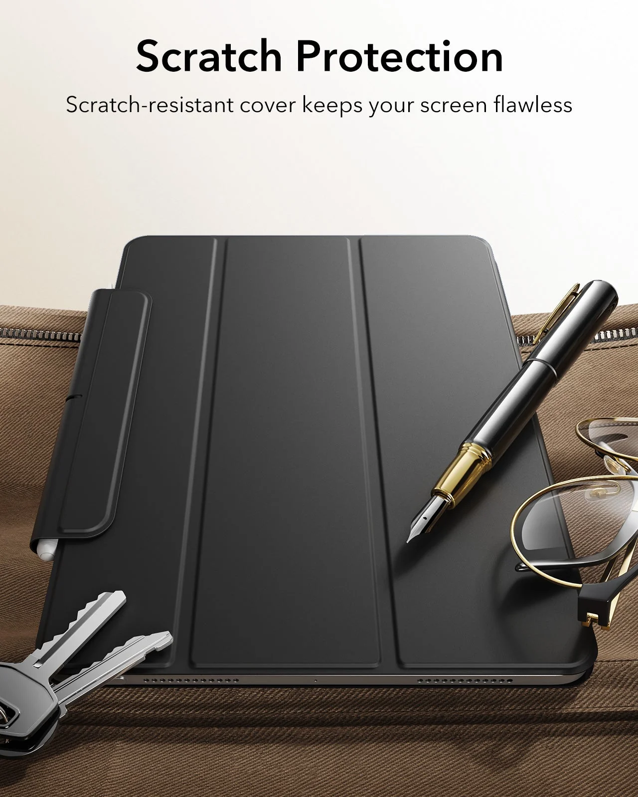 iPad Air 13" (M4) 2026 Rebound Magnetic Case - Black - Image 9