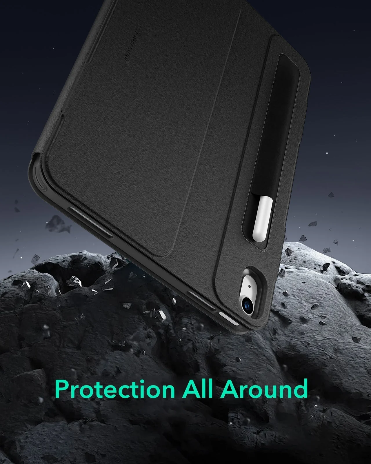 iPad Air 13" (M4) 2026 Bundle Shift Magnetic Case & Armorite® Paper-Feel Protection - Black - Image 8