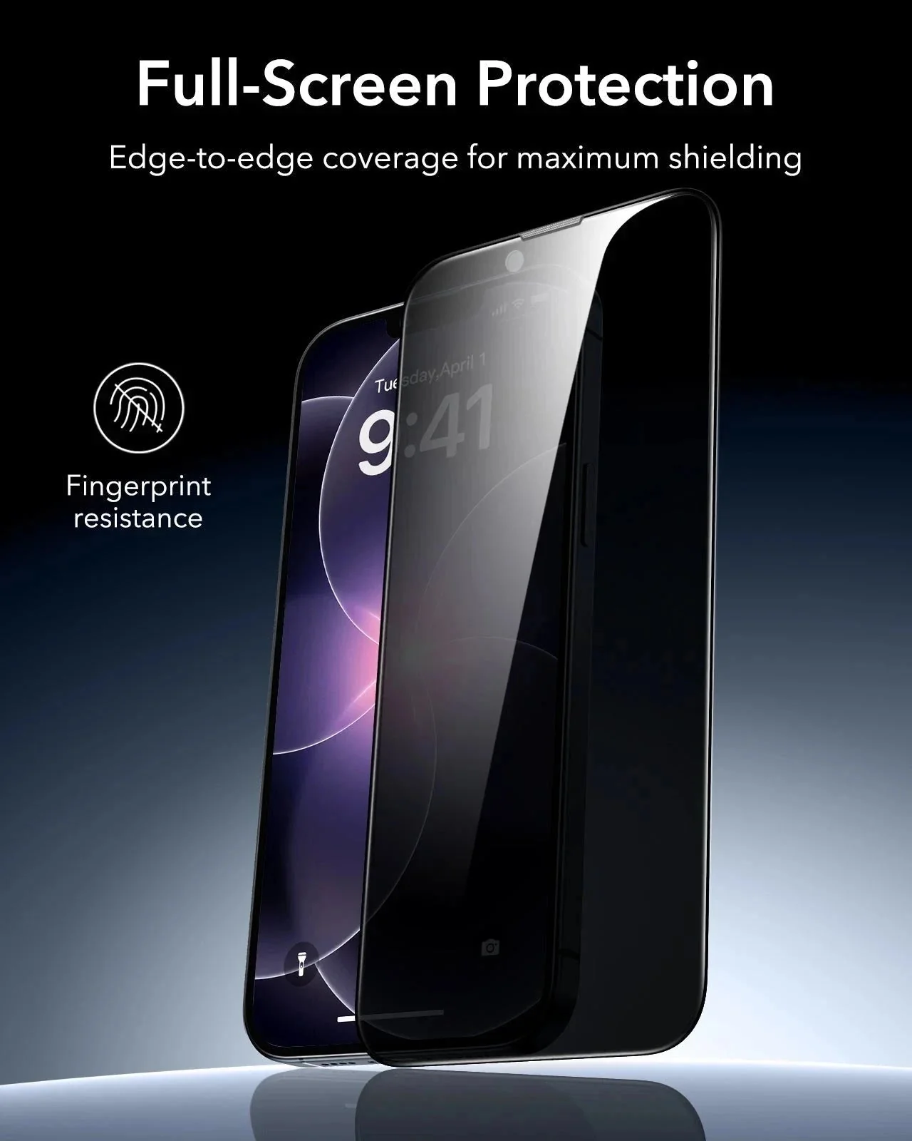 iPhone 17e Bundle Cyber Tough Magnetic Case & Armorite® Privacy Screen Protector - Black - Image 12