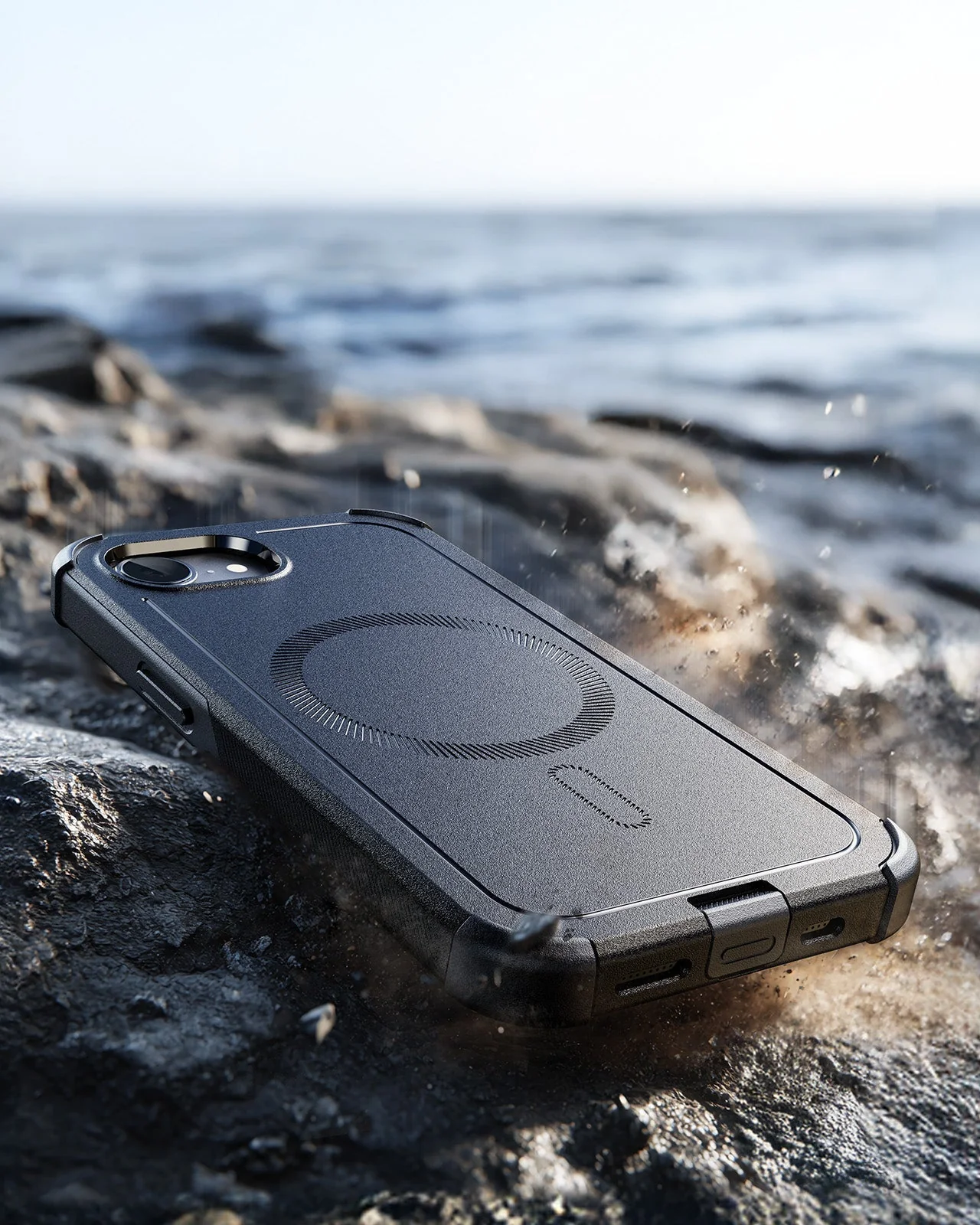 iPhone 17e Cyber Tough Magnetic Case - Black - Image 8
