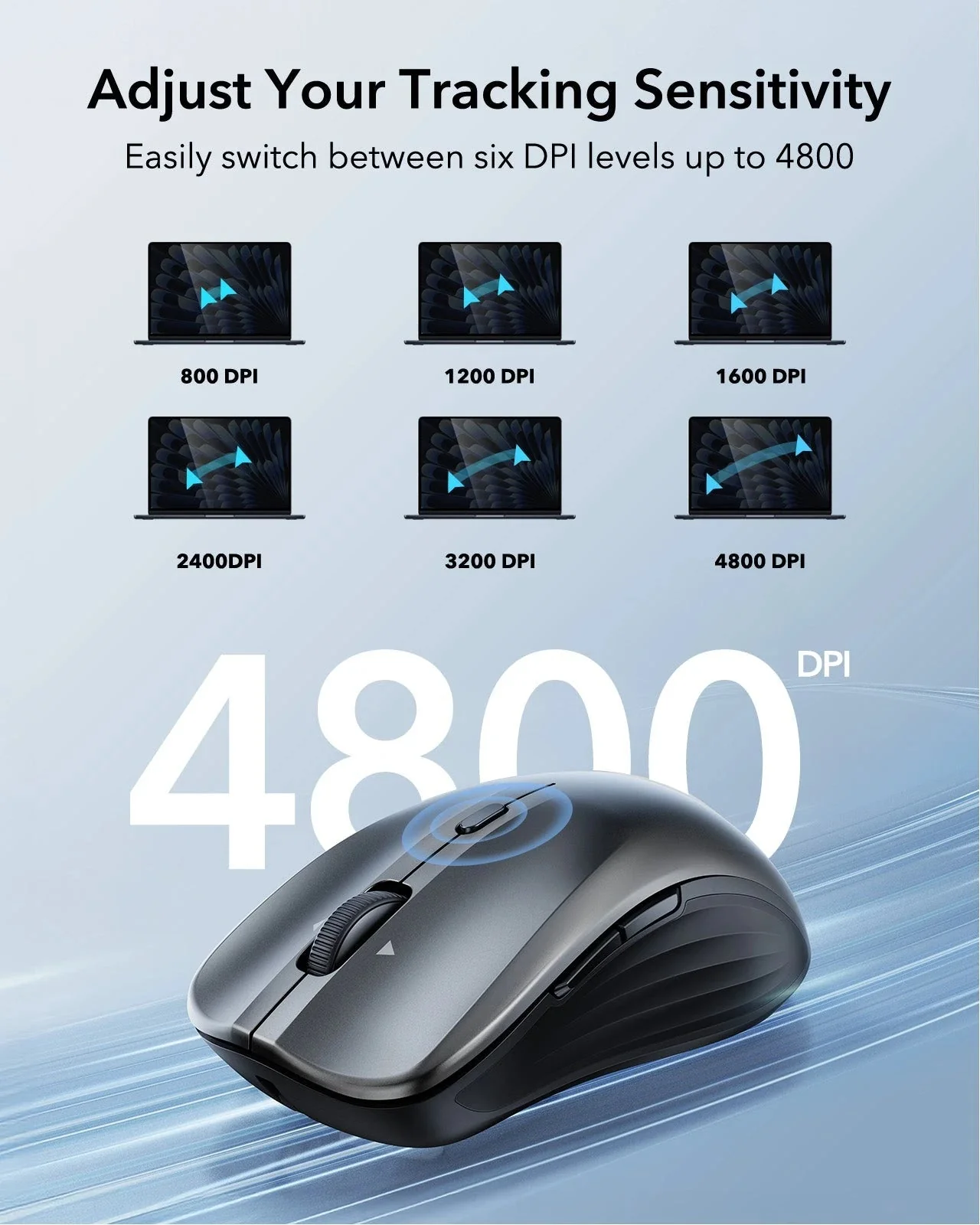 ESR MagMouse™ Wireless Mouse - Black - Image 8