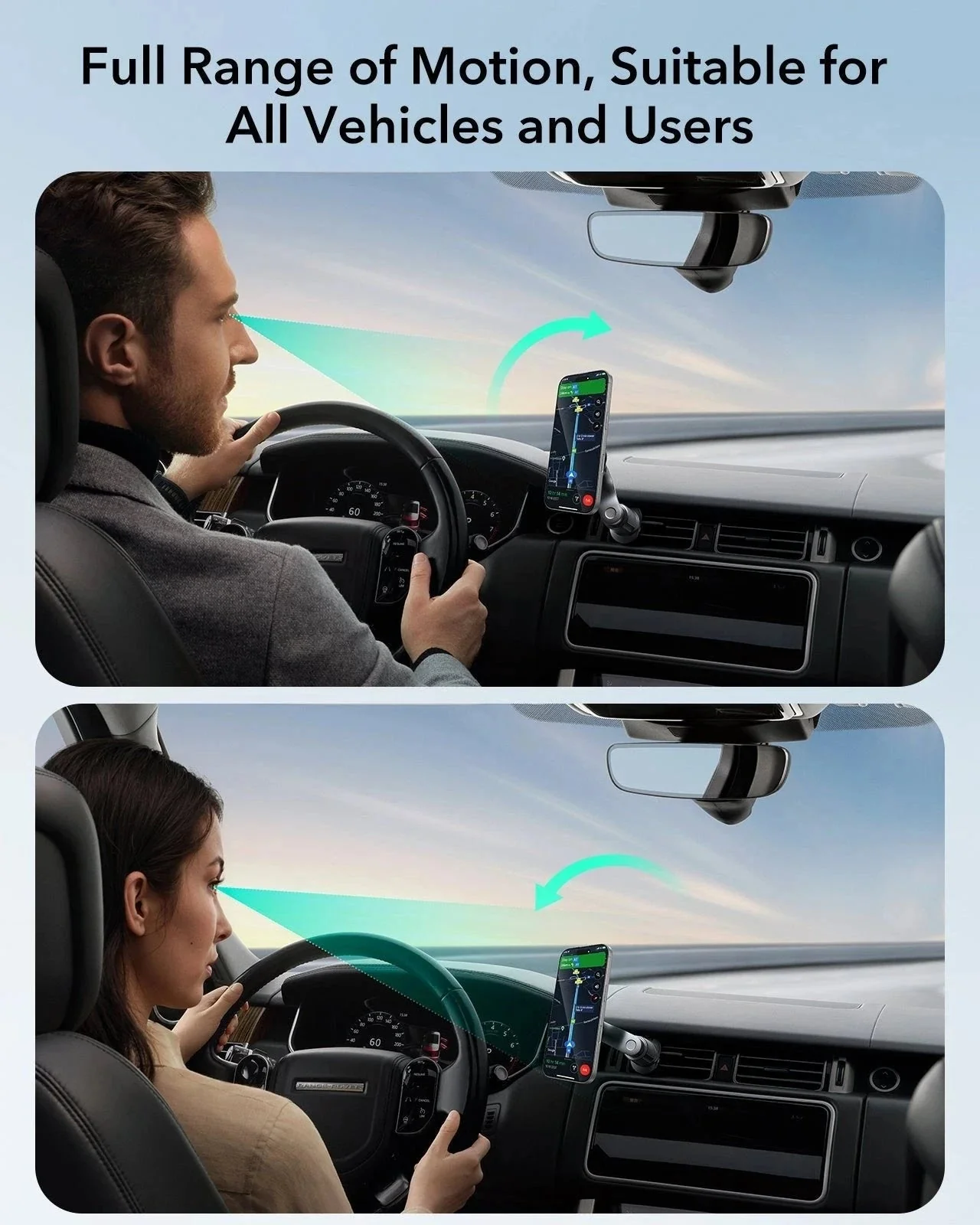 OmniLock Magnetic Car Mount (Air Vent) - Black - Image 9