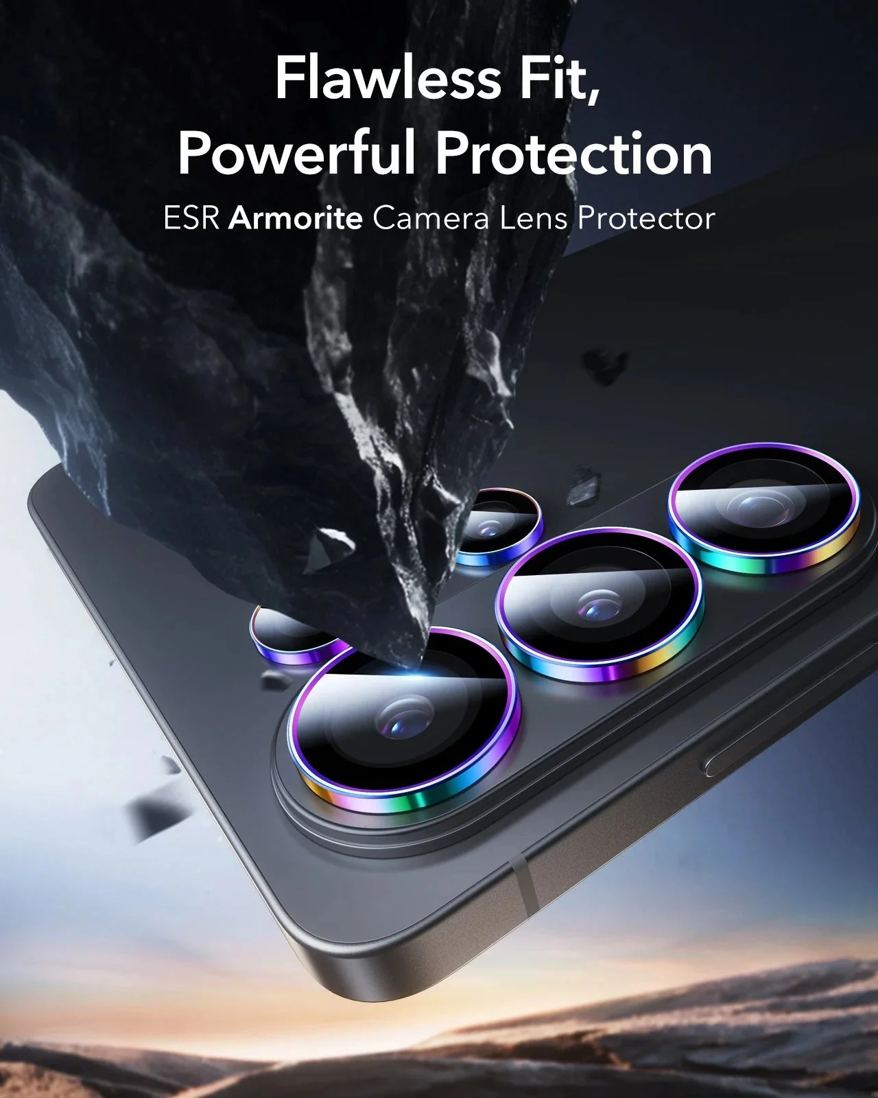 Galaxy S26 Ultra Armorite® Camera Lens Protector - Chromatic - Image 2