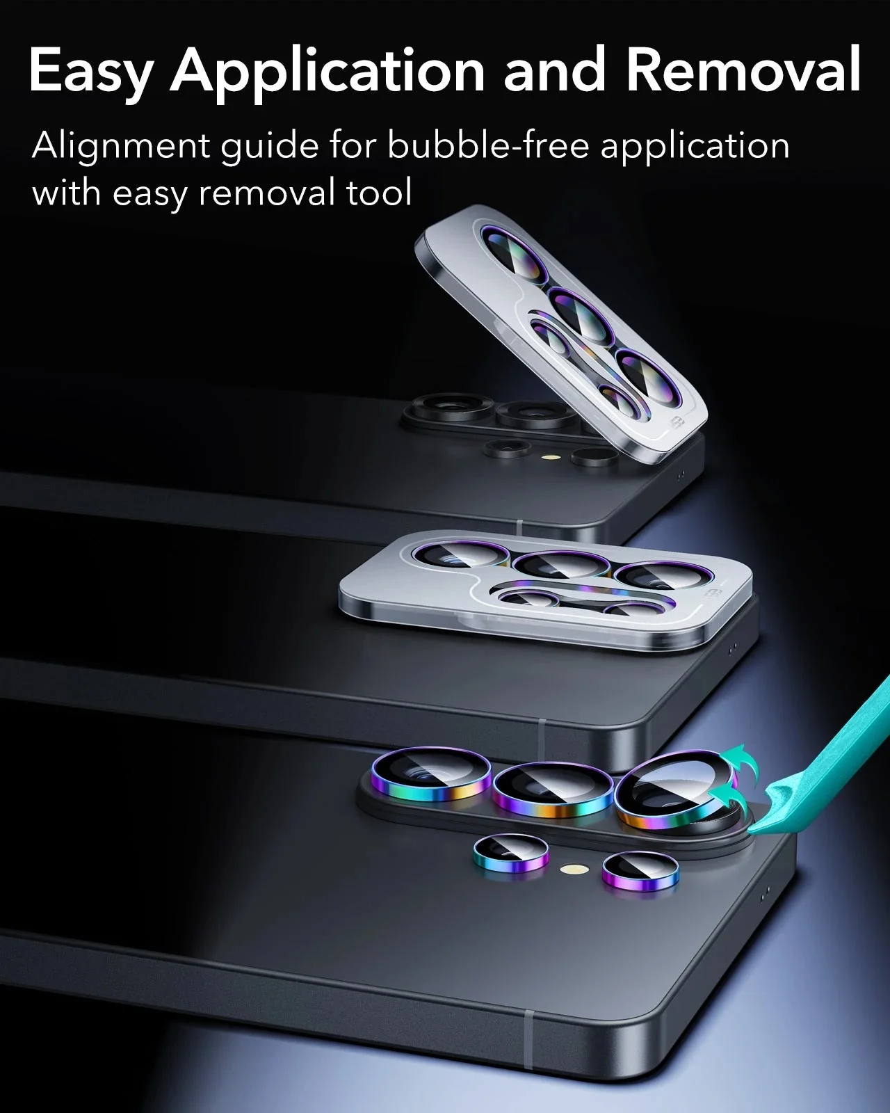 Galaxy S26 Ultra Armorite® Camera Lens Protector - Chromatic - Image 7