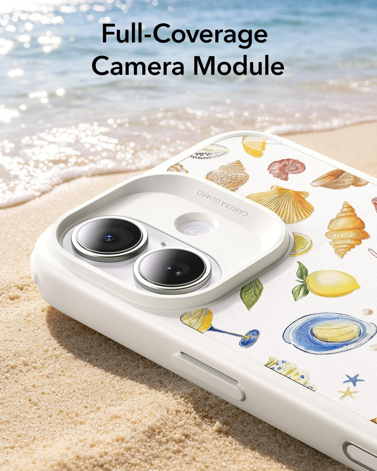 iPhone 17 Classic Hybrid Magnetic Case (Camera Control) - Coastal Summer - Image 4