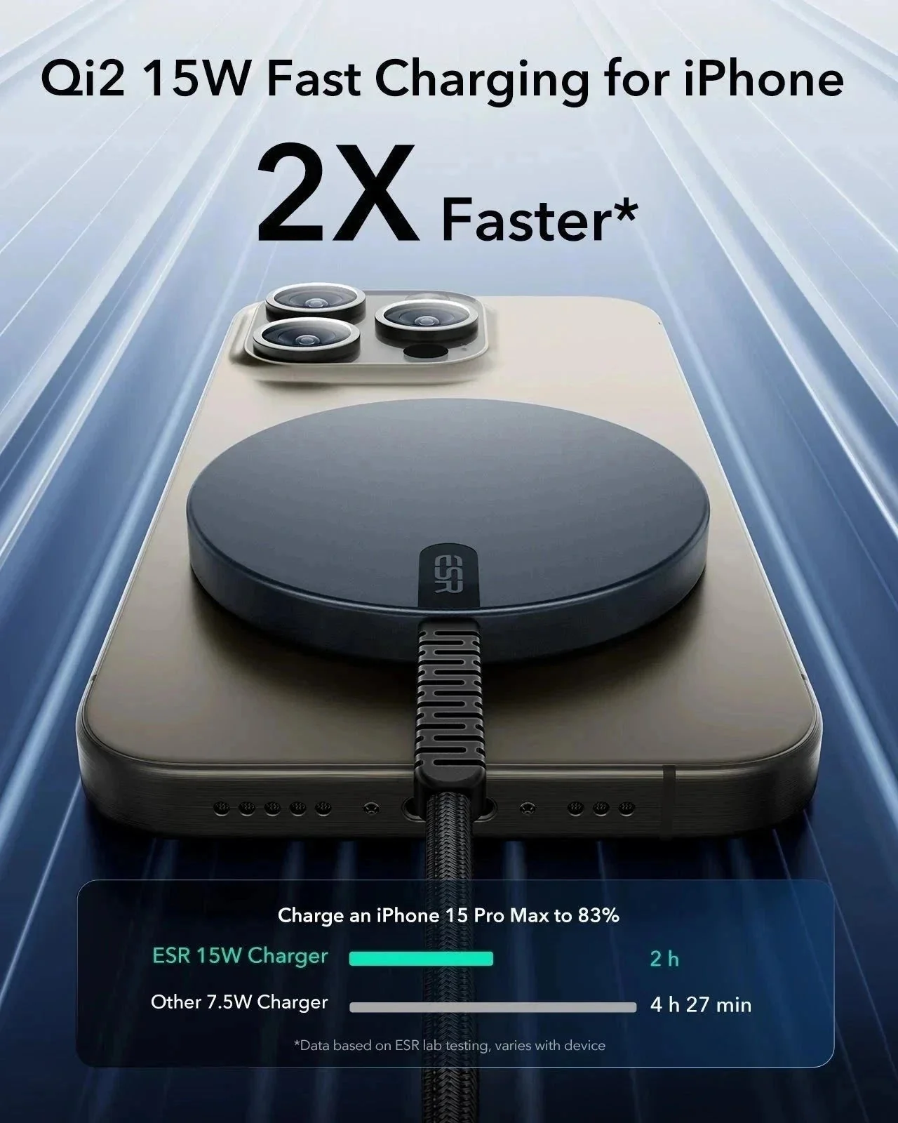 iPhone 17 Pro Bundle Cyber Tough Magnetic Case (Camera Control, Stash Stand) and Magnetic Charging Pad (Qi2) - Black - Image 3