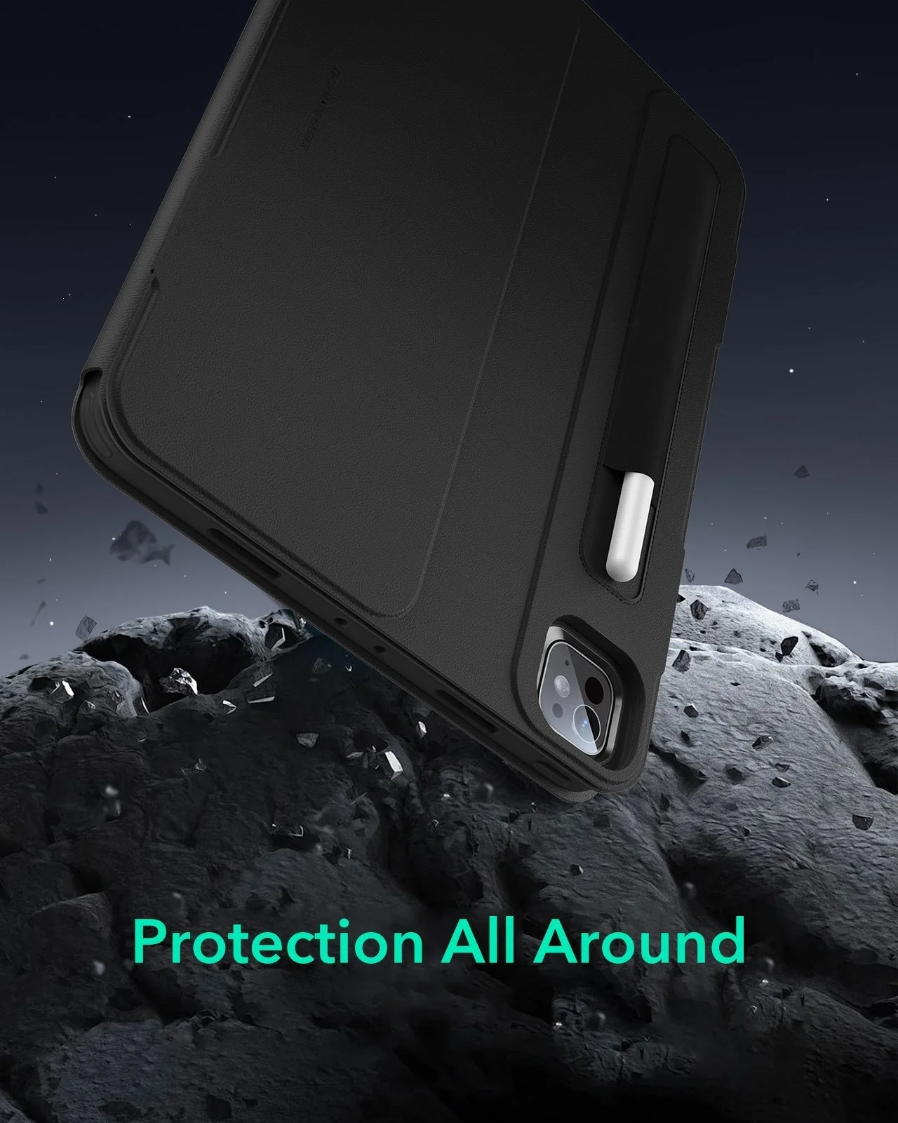 iPad Pro 11" (2025) Bundle Shift Magnetic Case & Armorite® Paper-Feel Protection - Black - Image 8