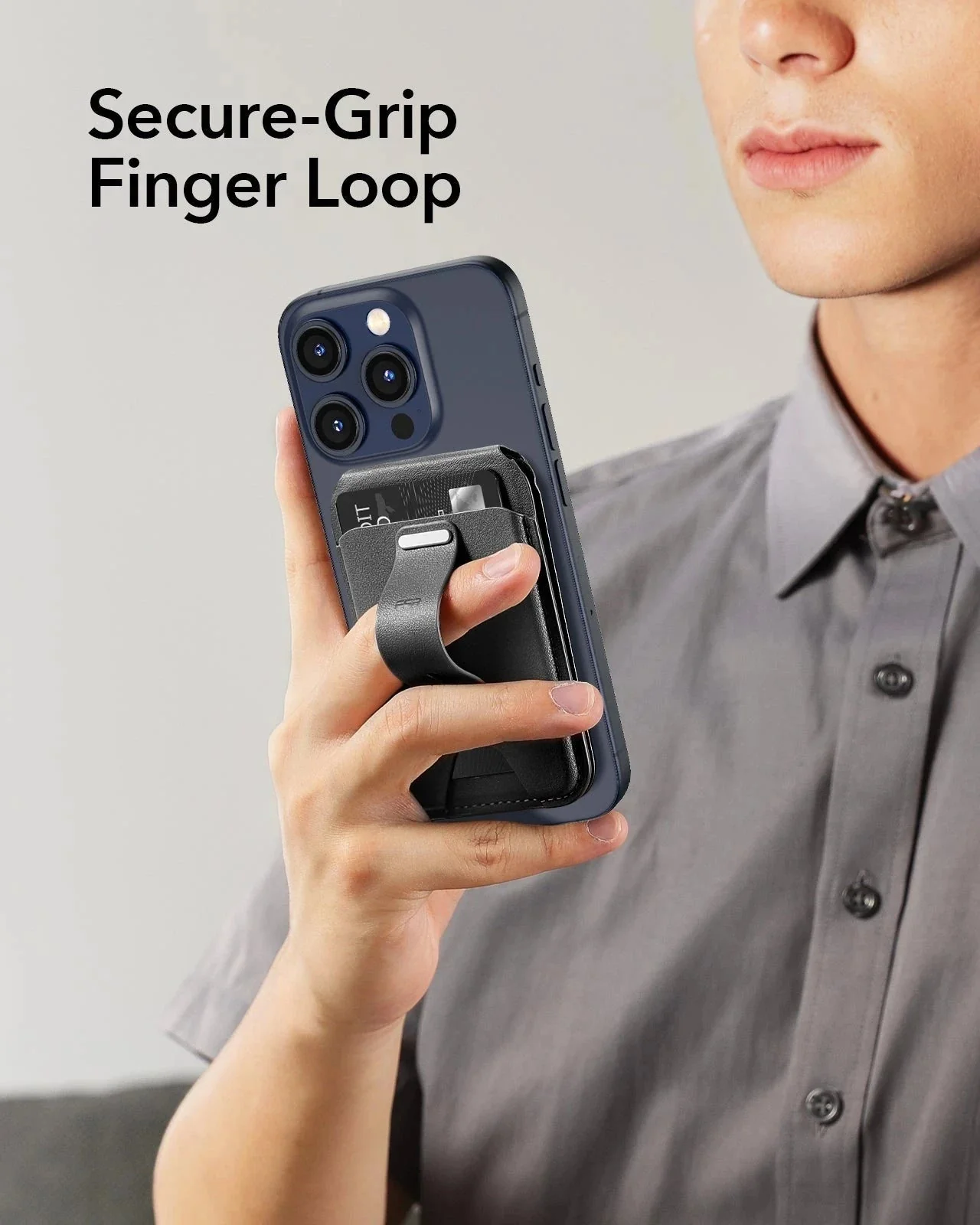 Grip Wallet Stand (HaloLock) - Black - Image 9