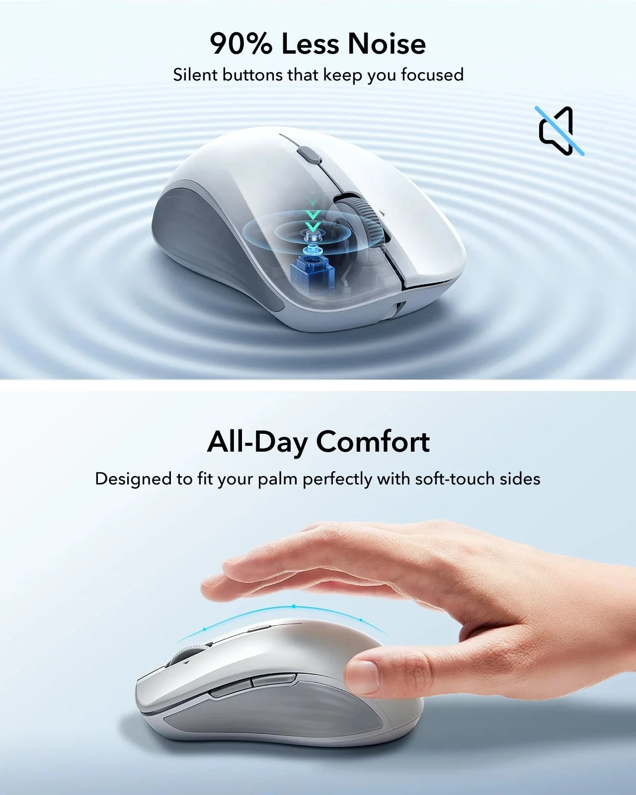 ESR MagMouse™ Wireless Mouse - White - Image 9