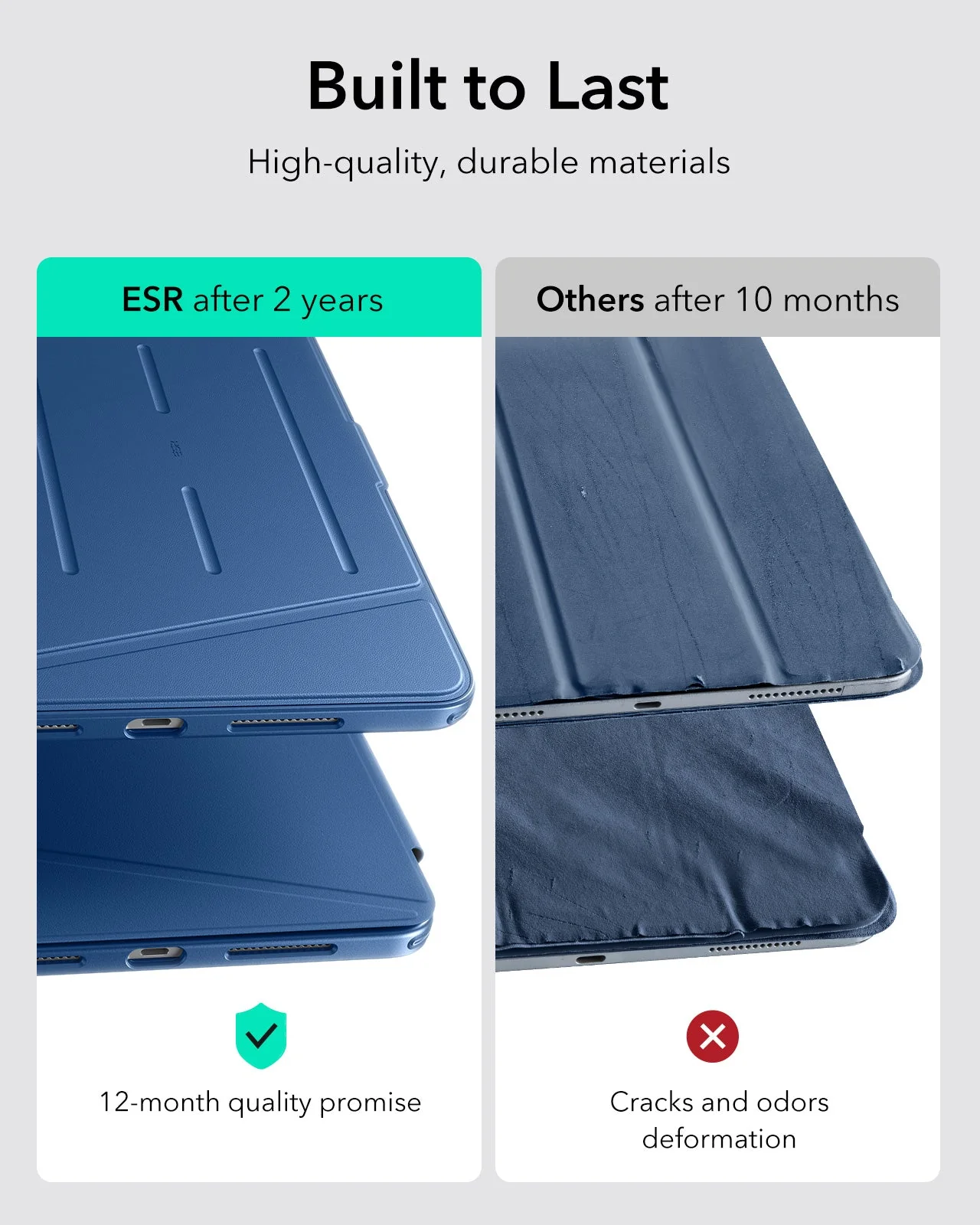 iPad Pro 13″ (2024) Flip Magnetic Case with Pencil Bundle - Navy Blue - Image 8