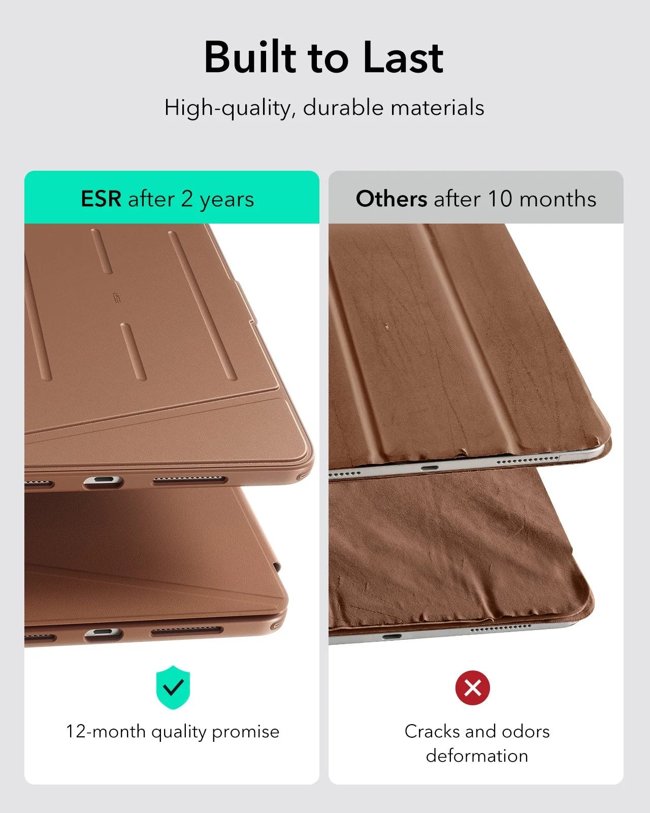 iPad Pro 13″ (2024) Flip Magnetic Case with Pencil Bundle - Brown - Image 4