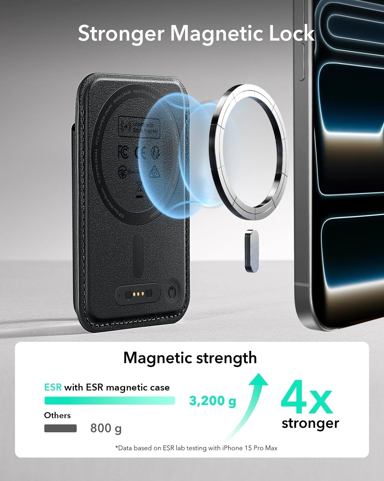 Geo Wallet Boost (HaloLock) - Black Carbon Fiber - Image 6
