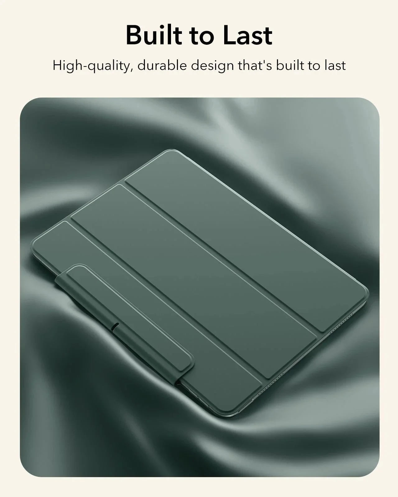 iPad Air 13" (M4) 2026 Rebound Magnetic Case - Green - Image 7