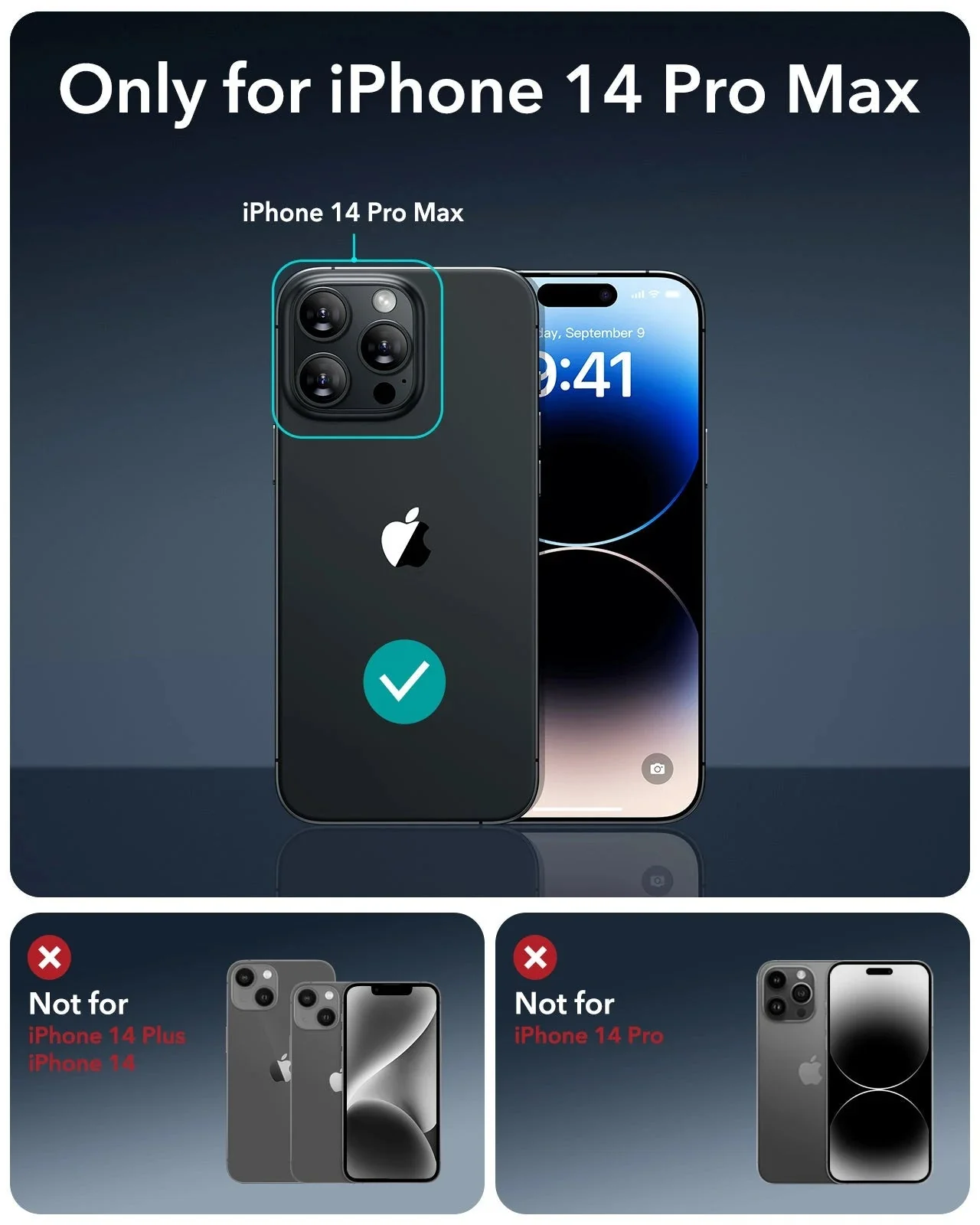 iPhone 14 Pro Max UltraFit Armorite Privacy Screen Protector - 3 Pack - Image 10