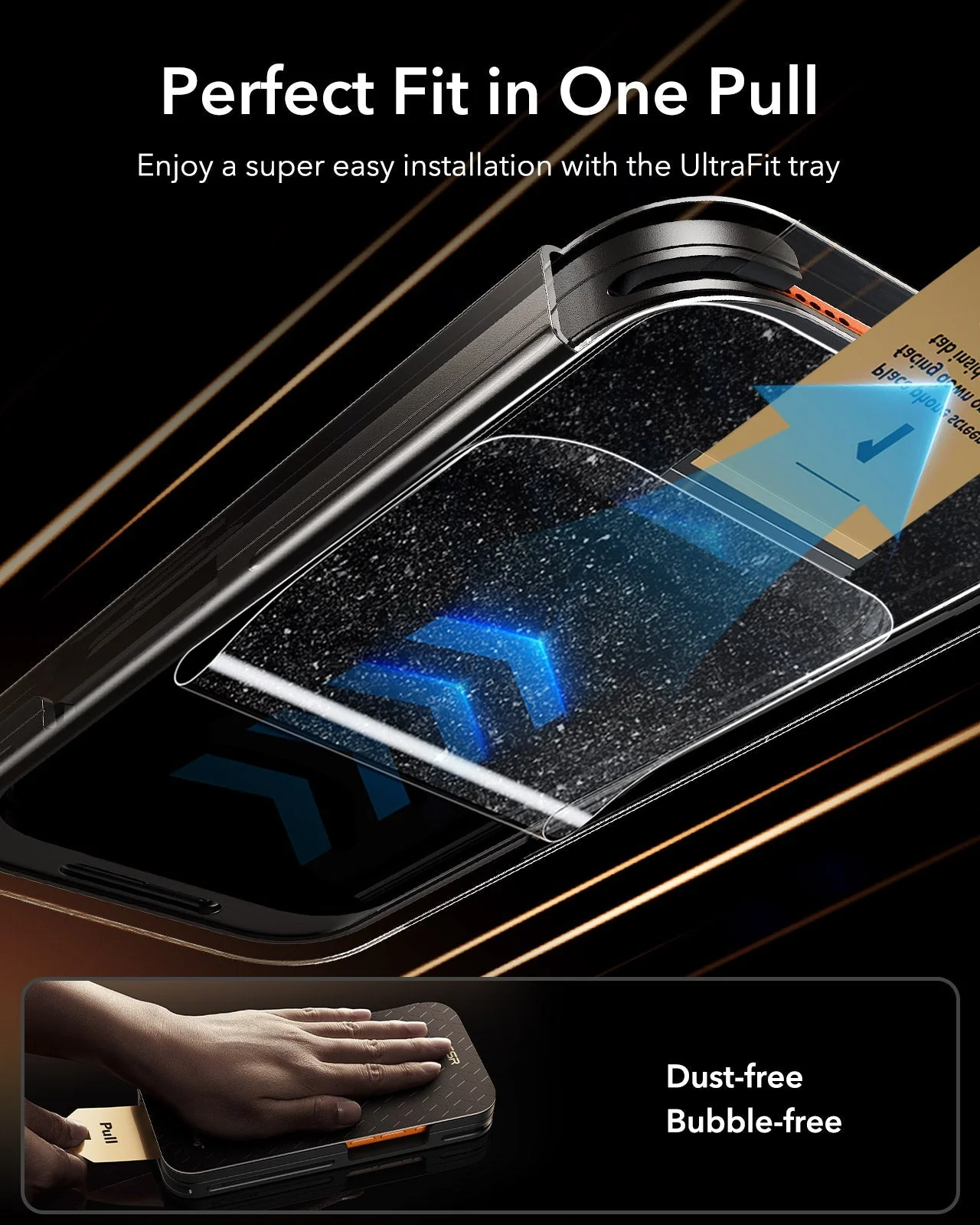iPhone 17 Pro Max UltraFit Armorite®️ Pro Screen Protector - 3 Pack - Image 5