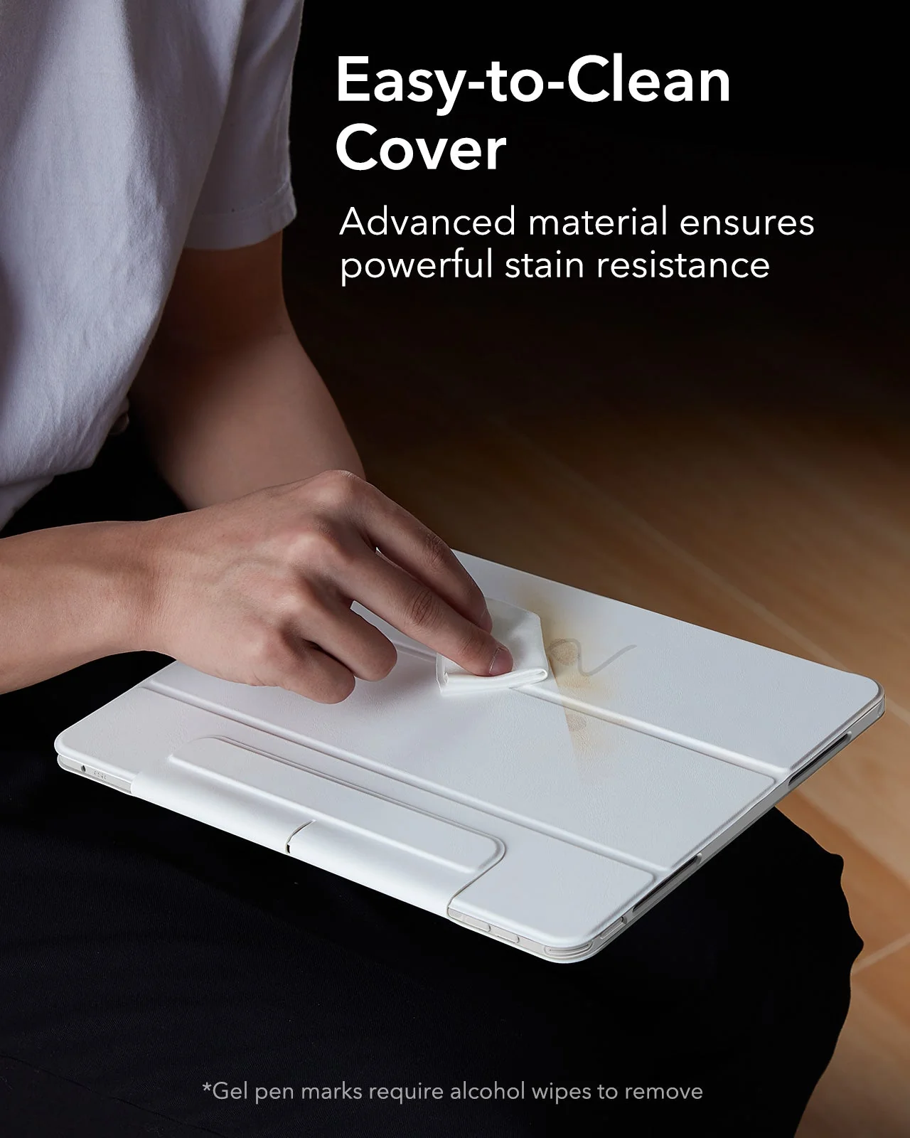 iPad Pro 13ʺ (2025) Rebound Case and Screen Protector Bundle - Brilliant White - Image 9
