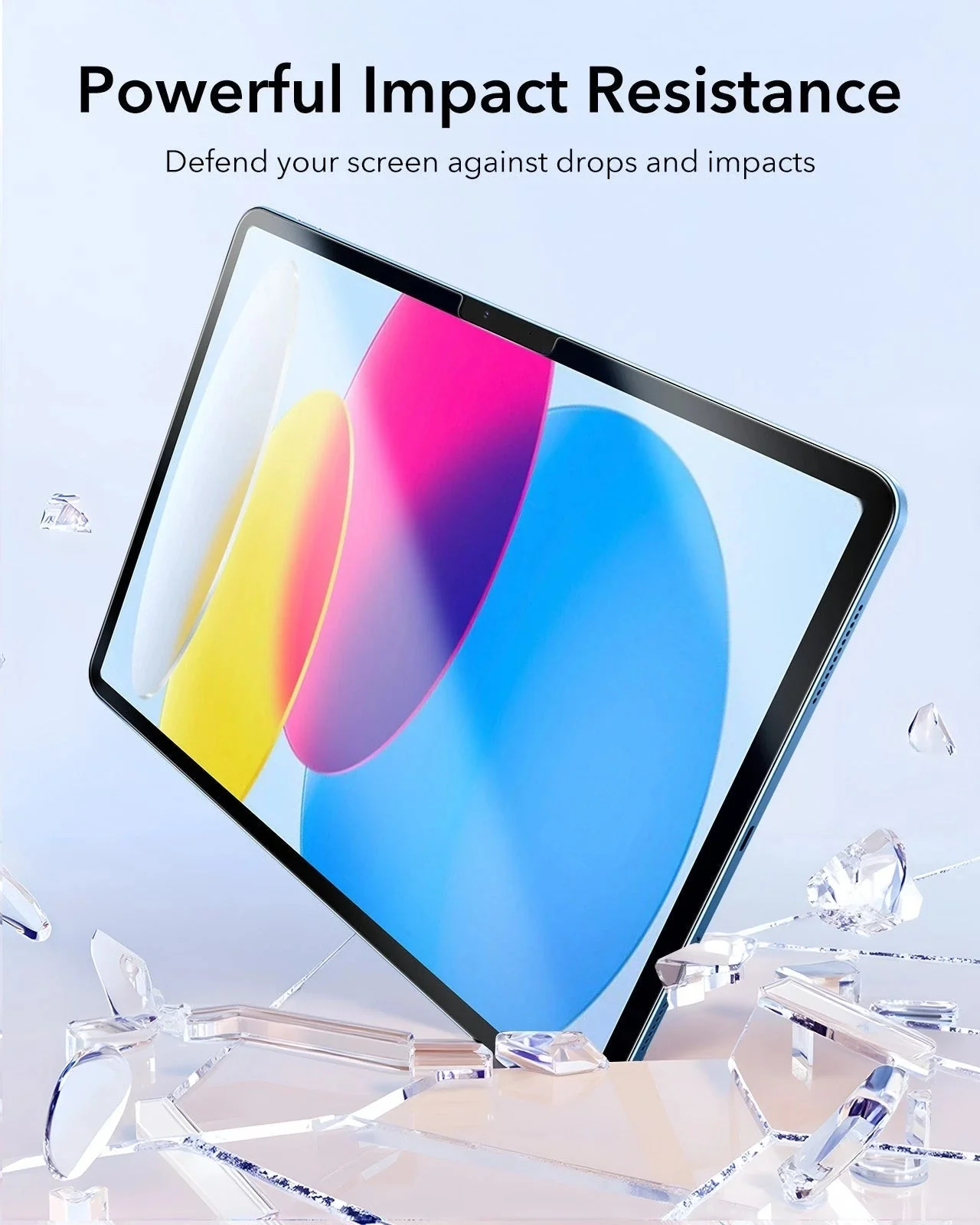 iPad 11" (A16, 2025) Paper-Feel Tempered-Glass Screen Protector Set - 2 Paper-Feel Tempered-Glass + 2 UltraFit Classic - Image 6