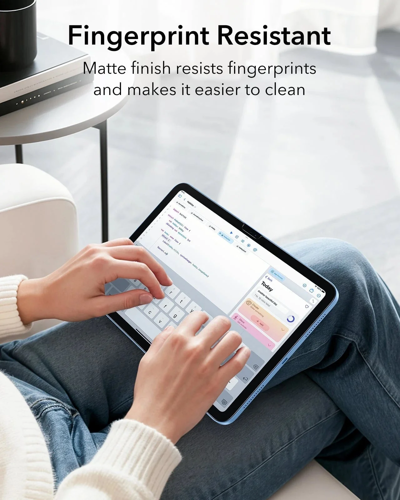 iPad 11" (A16, 2025) UltraFit Classic Paper-Feel Screen Protector – 2 Pack - Image 9