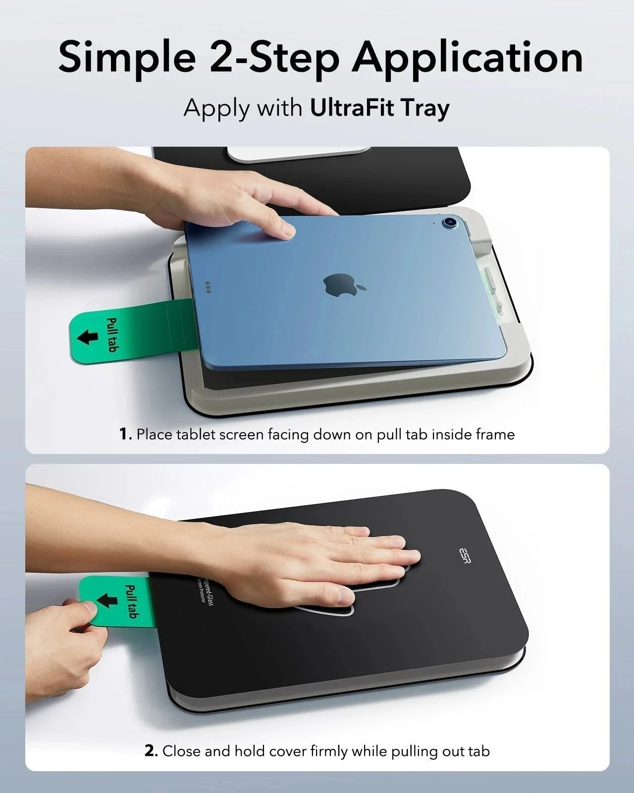 iPad 11" (A16, 2025) UltraFit Classic Screen Protector - 2 Pack - Image 5