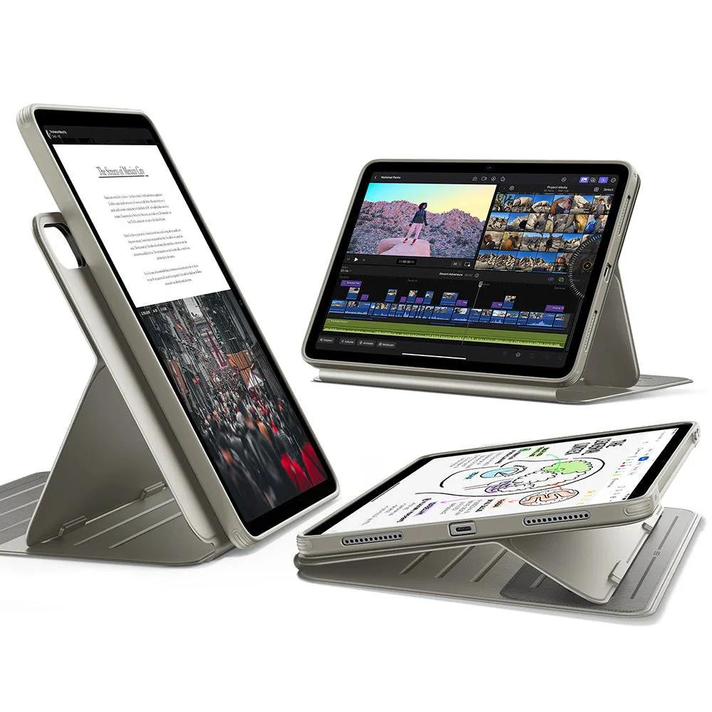 iPad Air 11" (2025) Shift Magnetic Case - Titanium