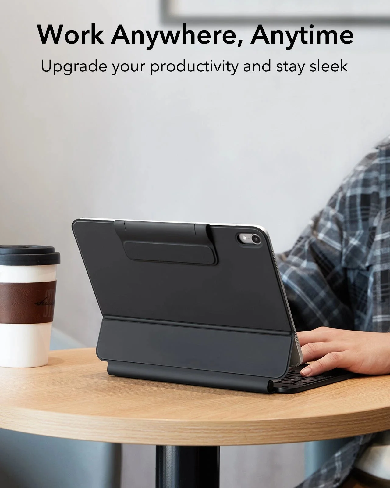 iPad Air 11” (2025) Rebound Magnetic Keyboard Case - DE Layout - Image 4