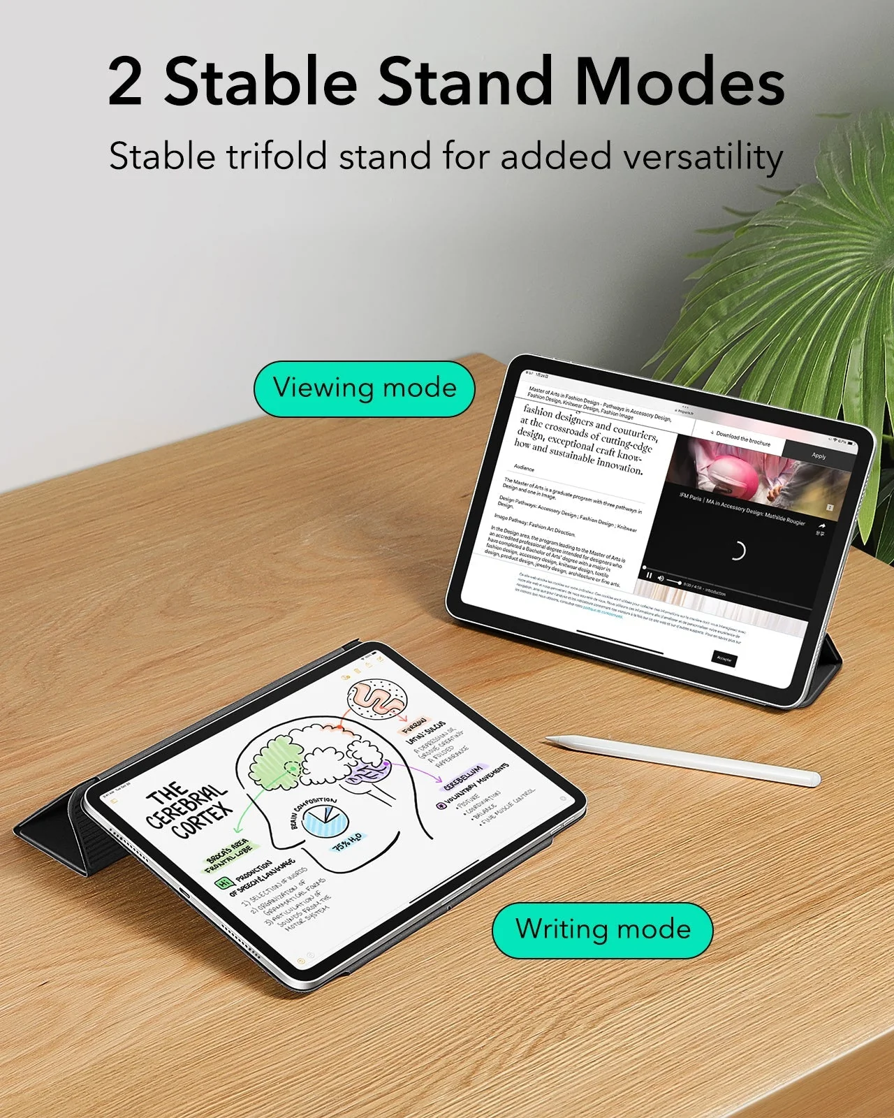 iPad Air 13" (2024) Rebound Magnetic Protection Bundle - Brilliant White - Image 8