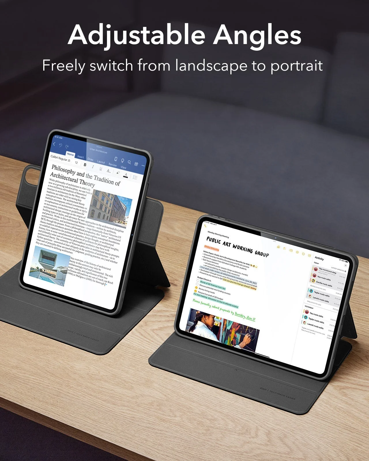 iPad Air 13ʺ (2024) Rebound Transformation Bundle - Grey - Image 6