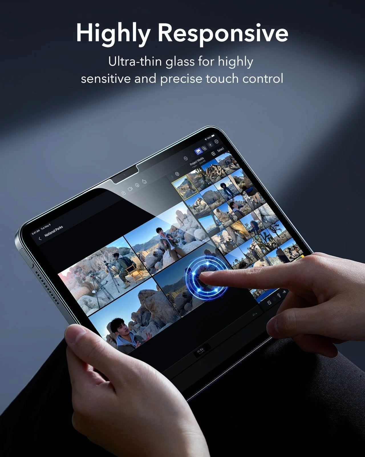 iPad Air 13" (2024) UltraFit Armorite Screen Protector - 2 Pack - Image 7