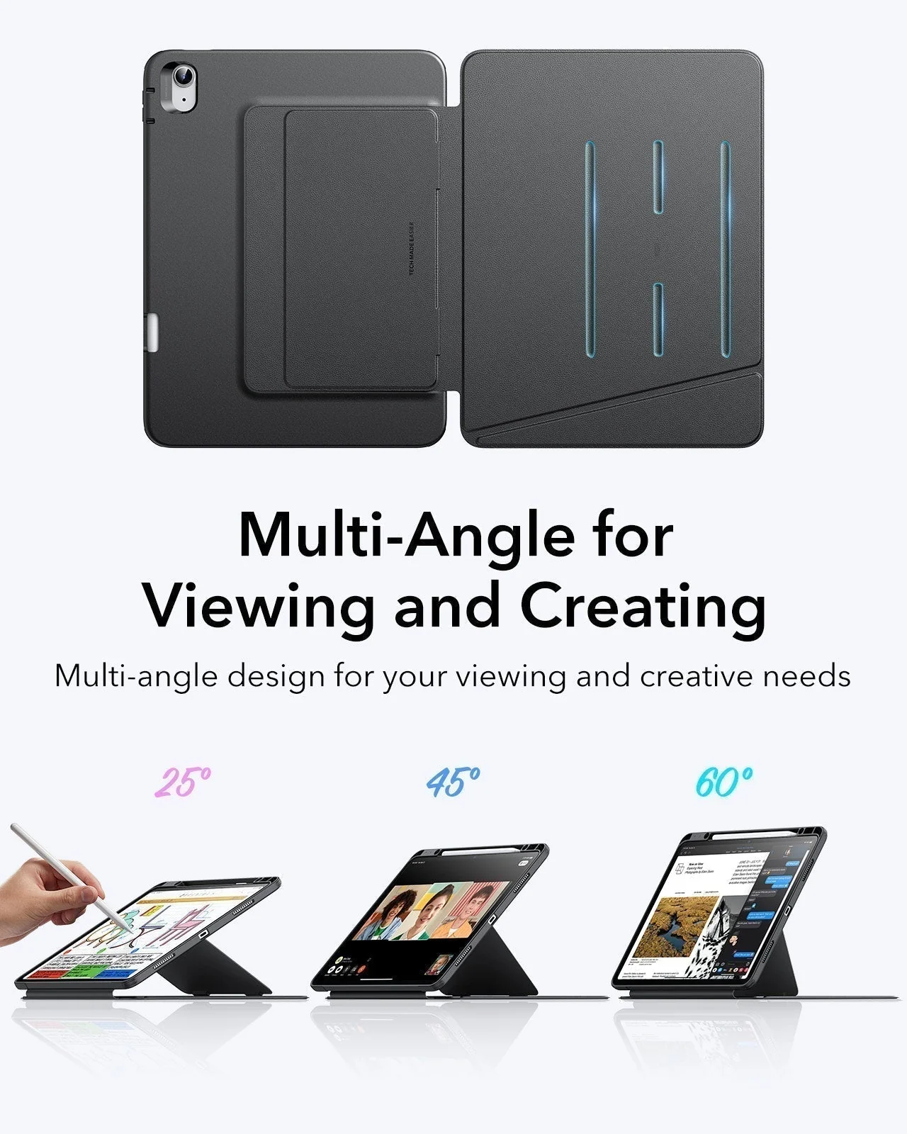 iPad Air 13" (2025) Flip Transformation Bundle - Black - Image 5