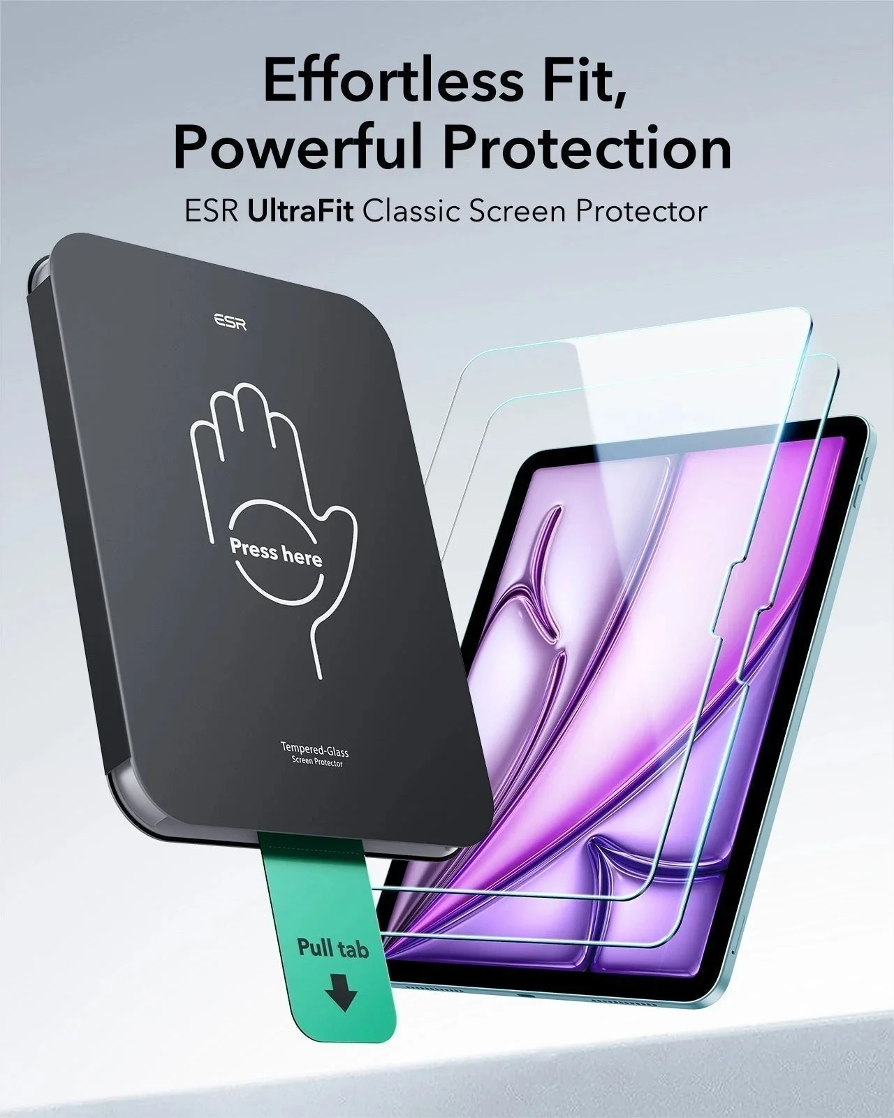 iPad Air 13” (2025) Rebound Magnetic Keyboard Case 360 Protection Bundle - US Layout-White - Image 12