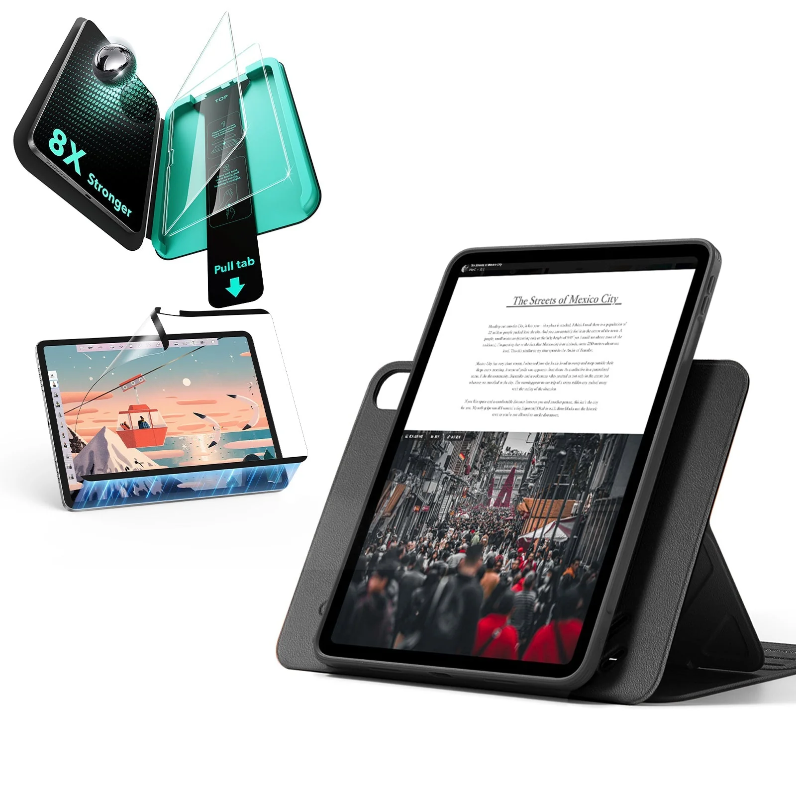 iPad Air 13″ (2025) Shift Transformation Bundle - Black
