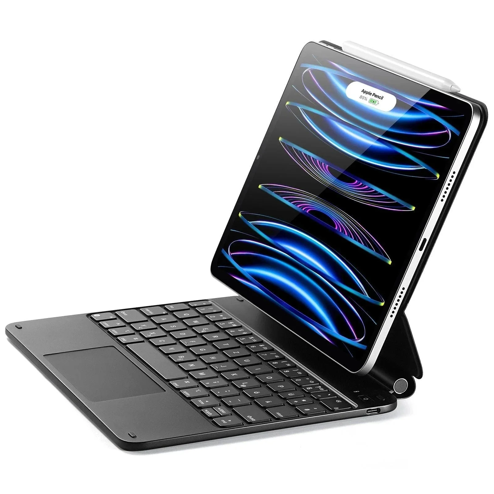 iPad Air 11” (2024) Rebound Magnetic Keyboard Case - US Layout-Black - Image 3