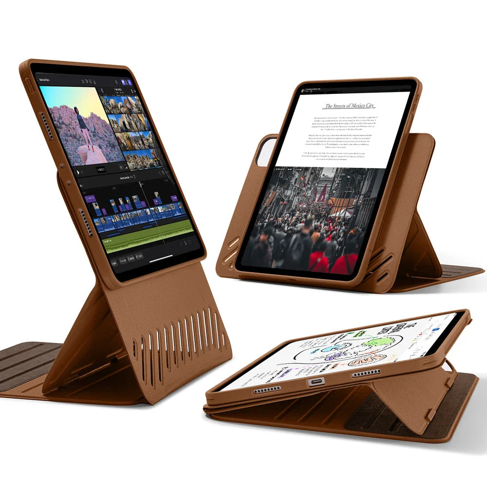 iPad Pro 11ʺ (2022/2021/2020/2018) Shift Magnetic Case - Brown