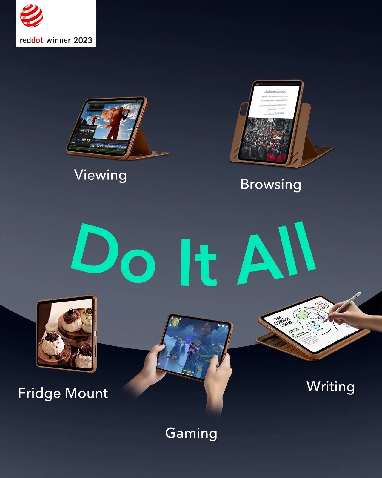iPad Pro 11" (2024) Shift Transformation Bundle - Brown - Image 4